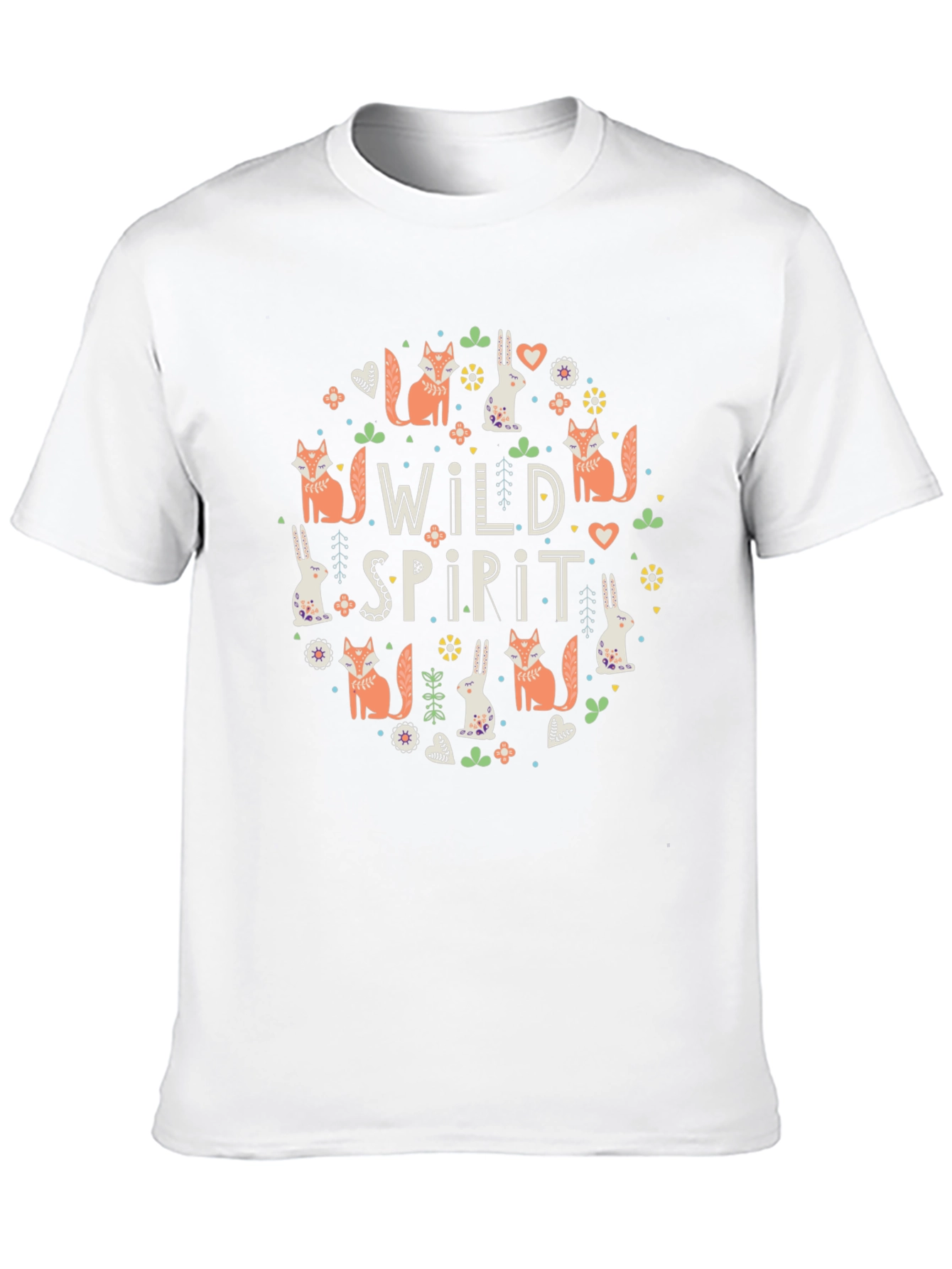 Wild Spirit Graphic Tee - Nature Lover Shirt
