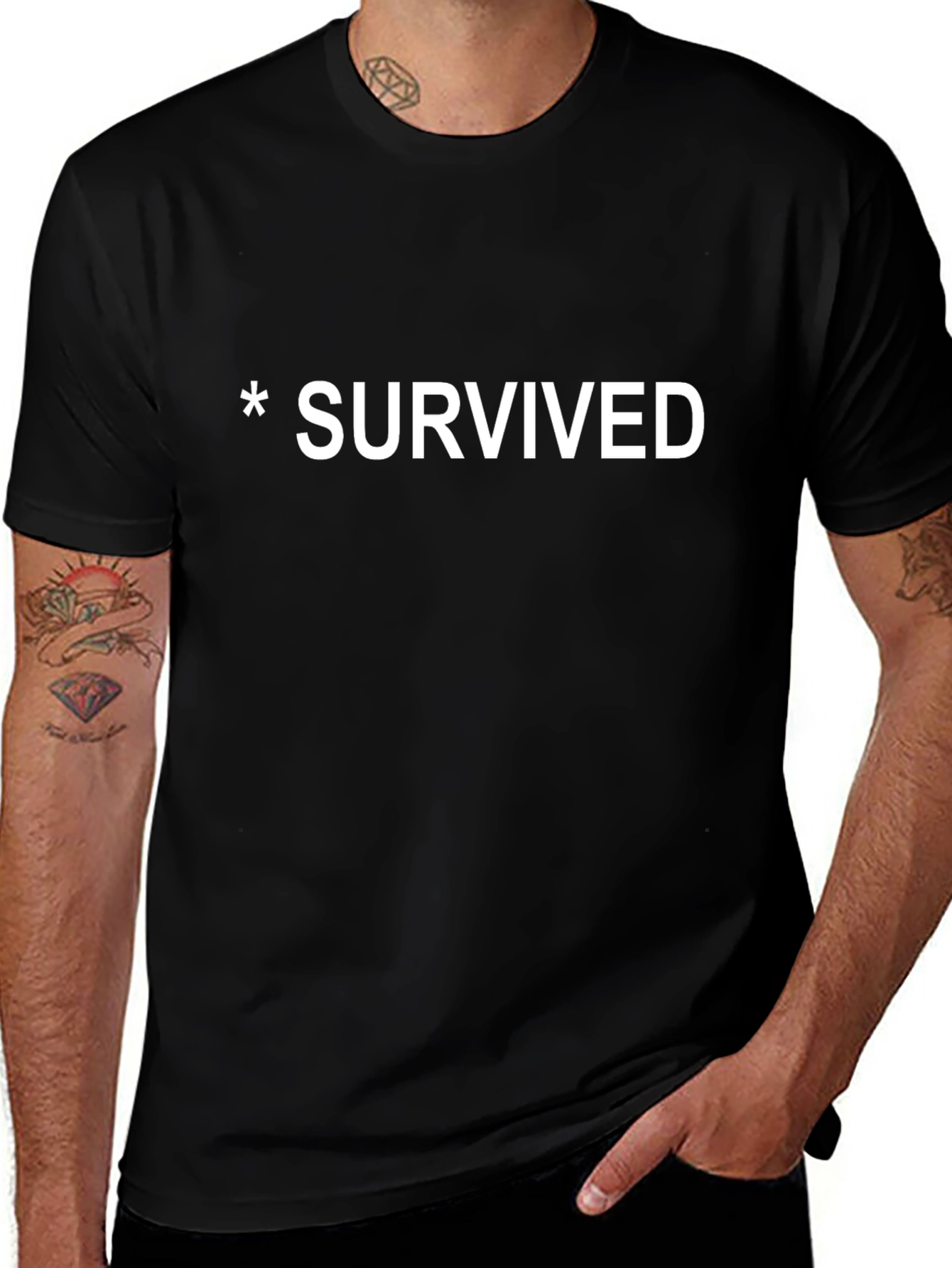 * Survived T-Shirt - Bold Statement Tee