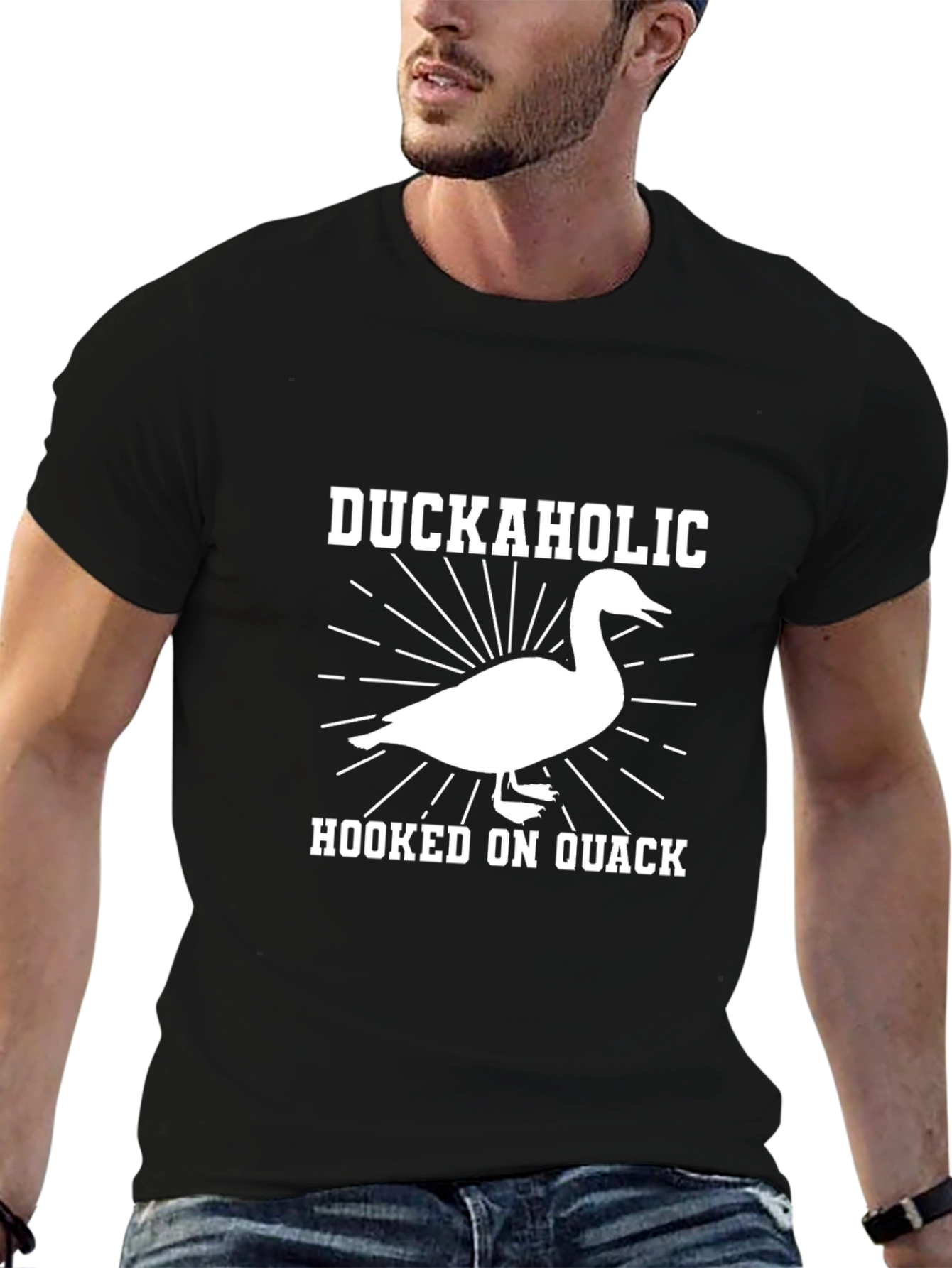 Duckaholic T-Shirt - Hooked on Quack