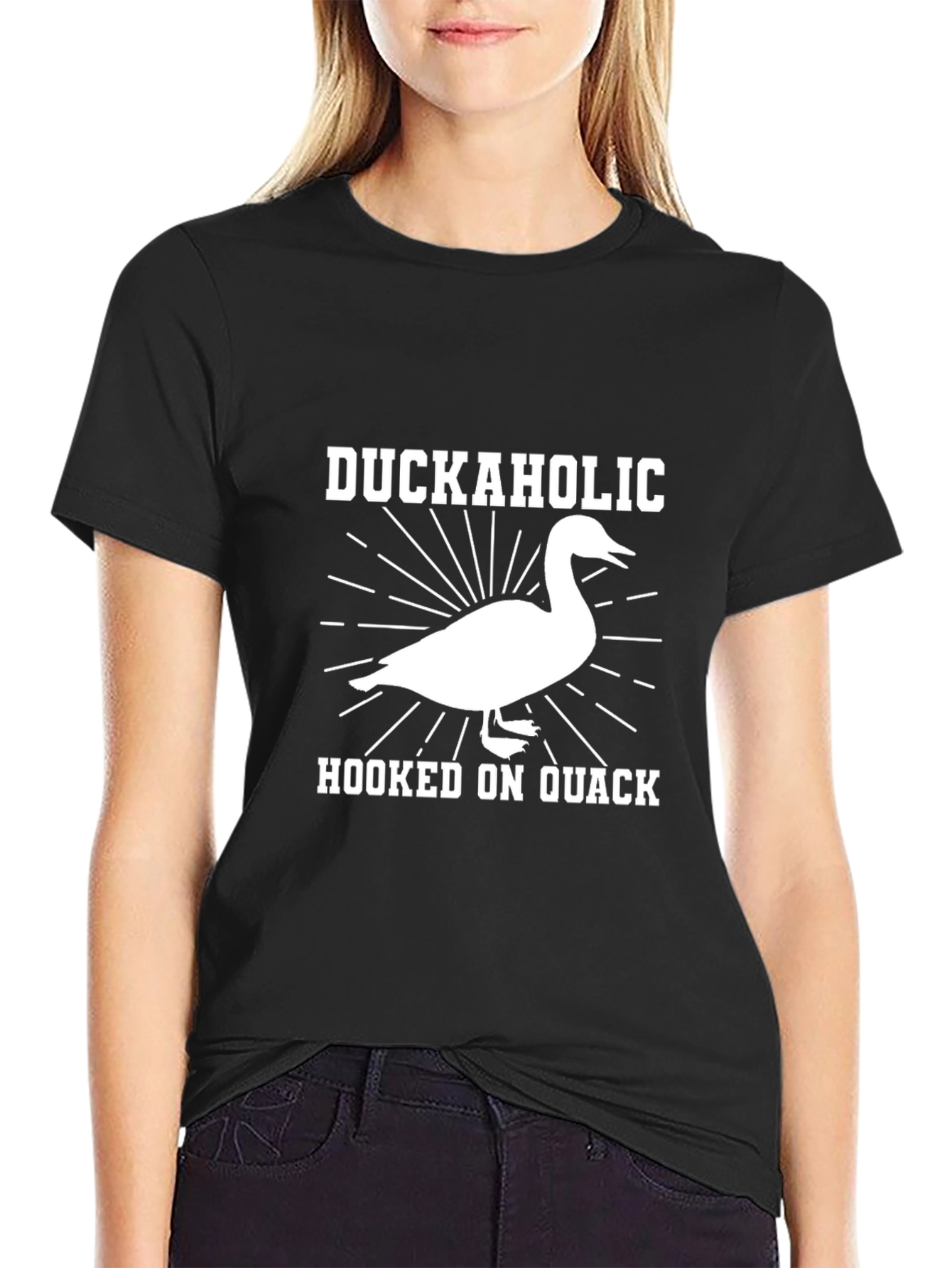 Duckaholic T-Shirt - Hooked on Quack