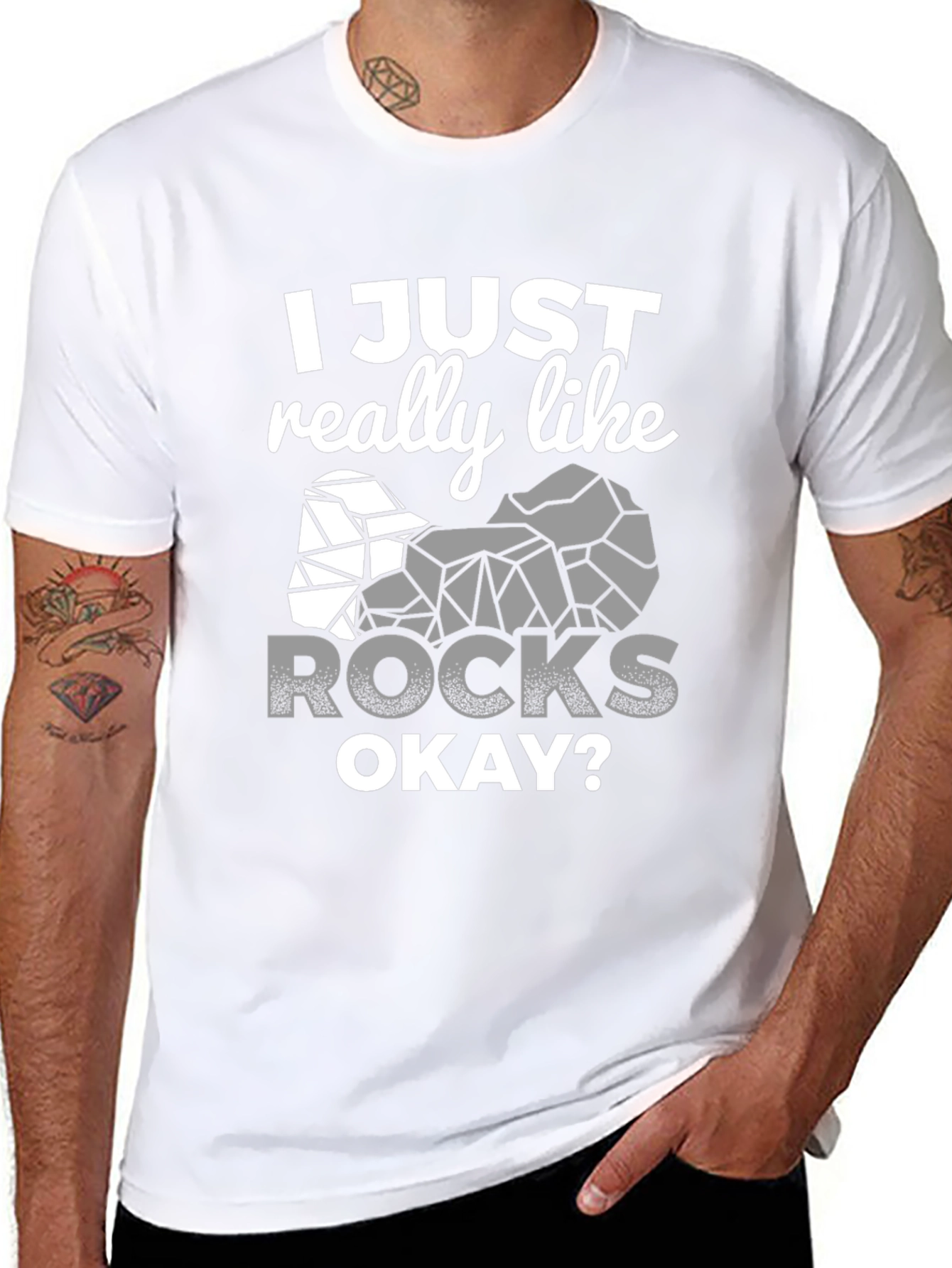 I Just Really Like Rocks T-Shirt