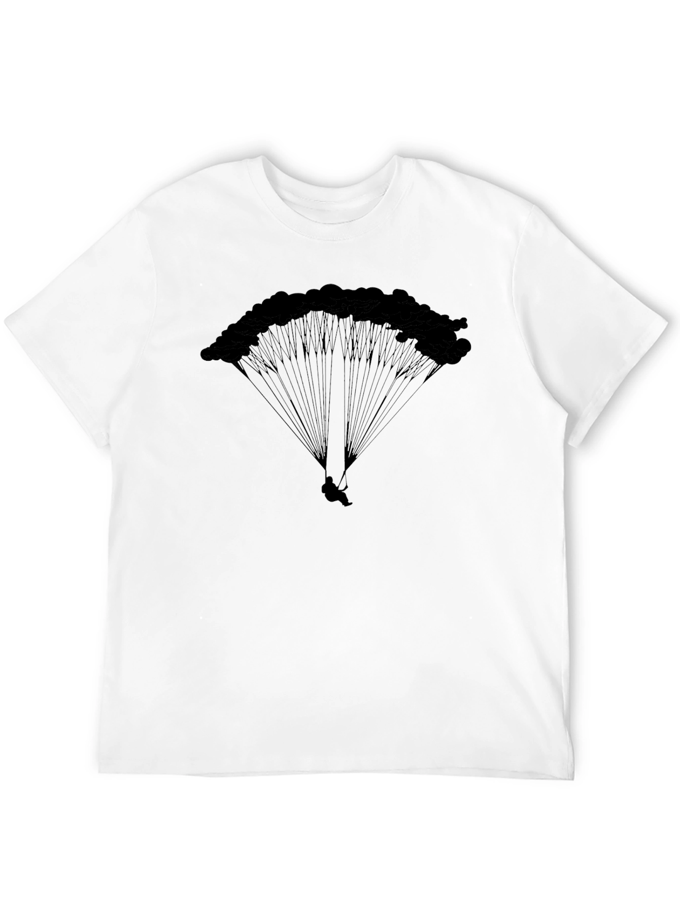 Skydiving Silhouette T-Shirt - Adventure Apparel