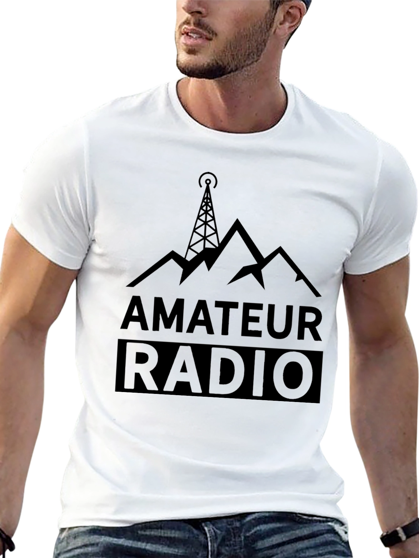 Amateur Radio T-Shirt - Mountain Antenna Design