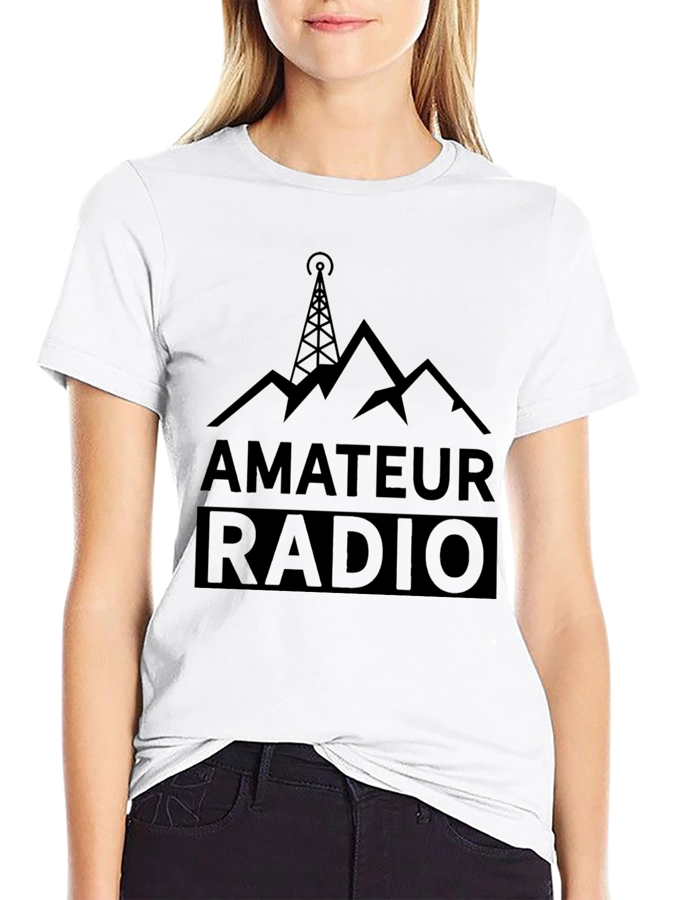 Amateur Radio T-Shirt - Mountain Antenna Design