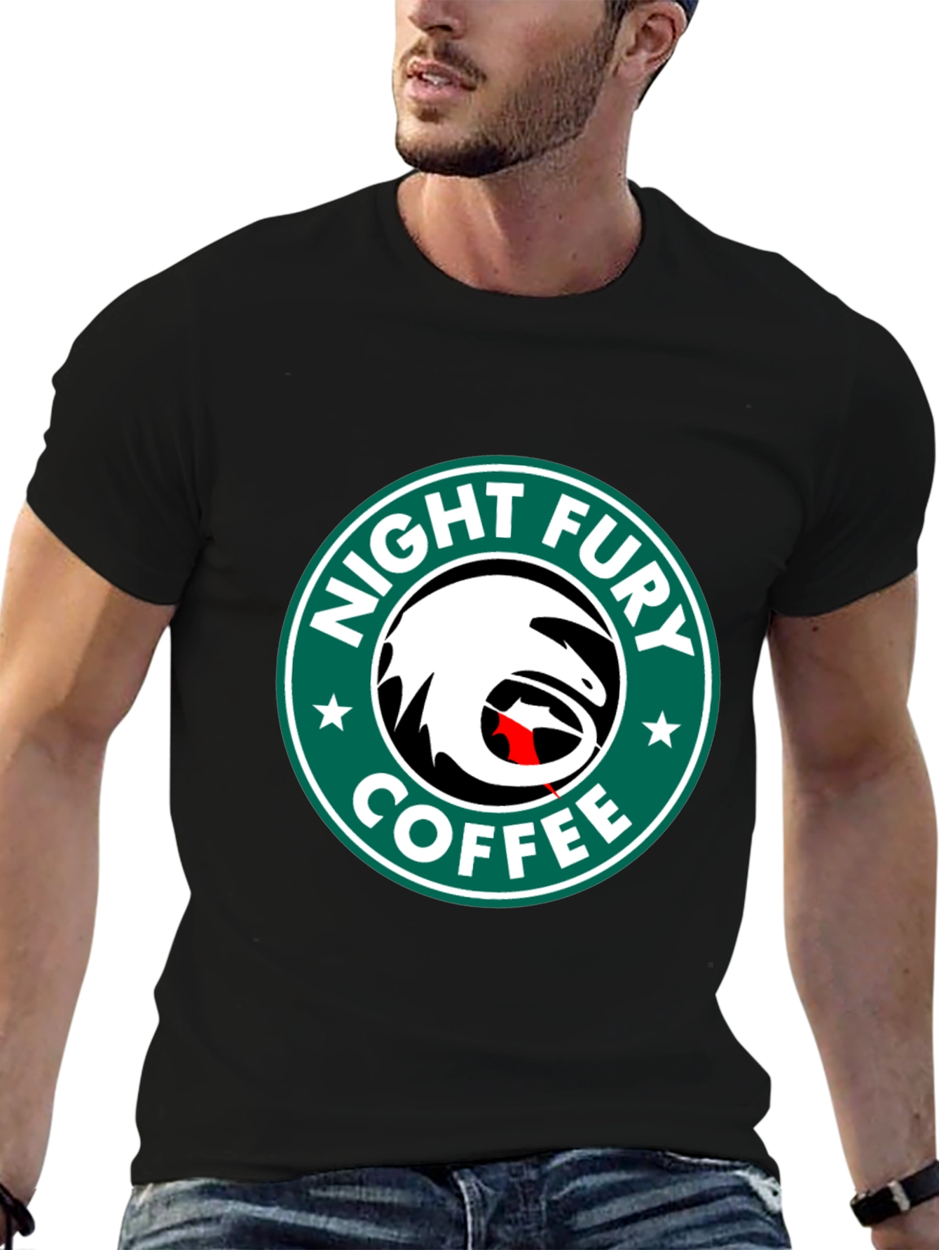 Night Fury Coffee Graphic Tee
