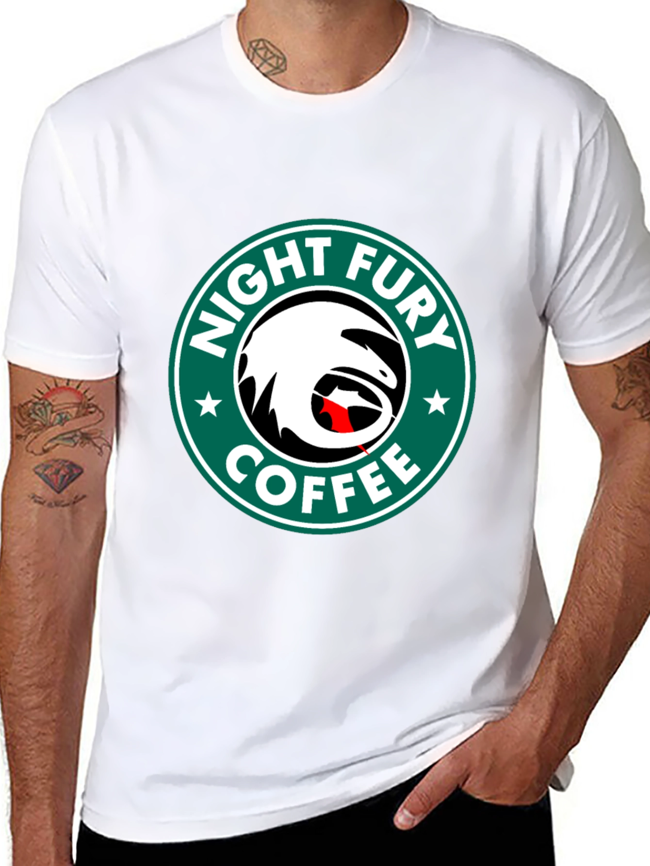 Night Fury Coffee Graphic Tee