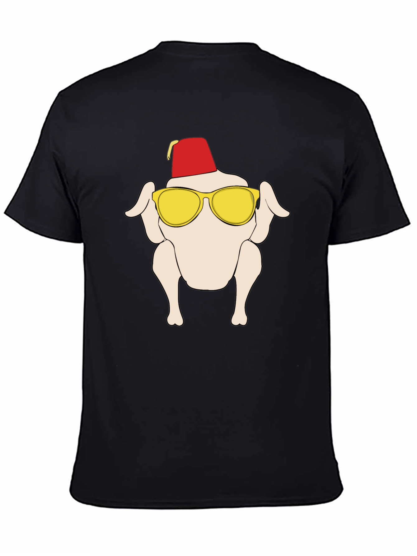 Turkey T-Shirt with Hat and Sunglasses