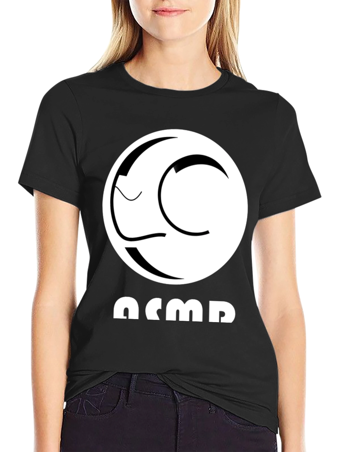 ASMR Comfort Tee - Black Softstyle