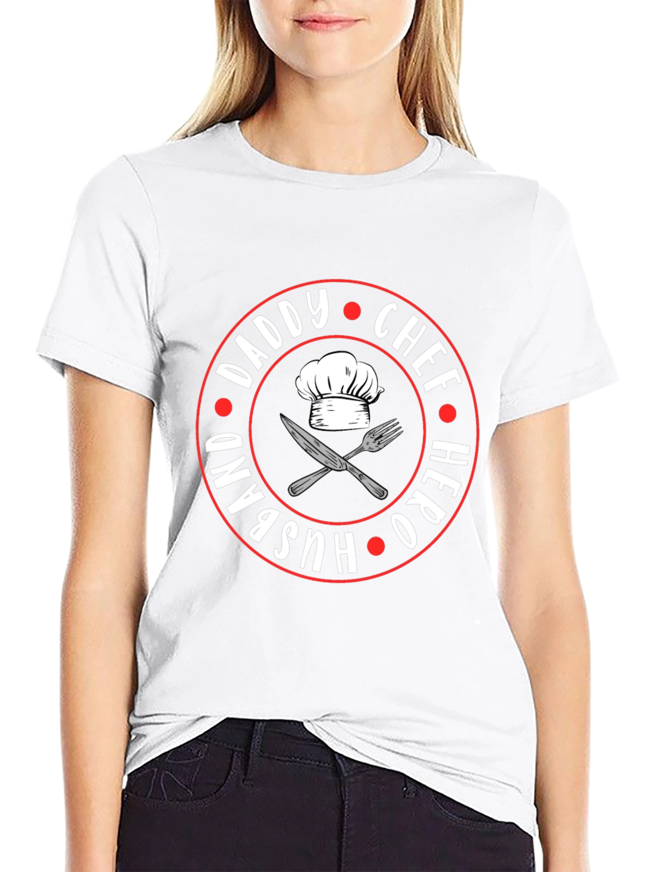 Daddy Chef Hero Husband T-Shirt