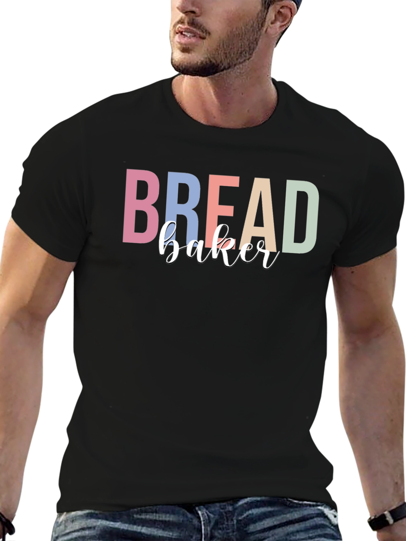 Bread Baker Graphic T-Shirt