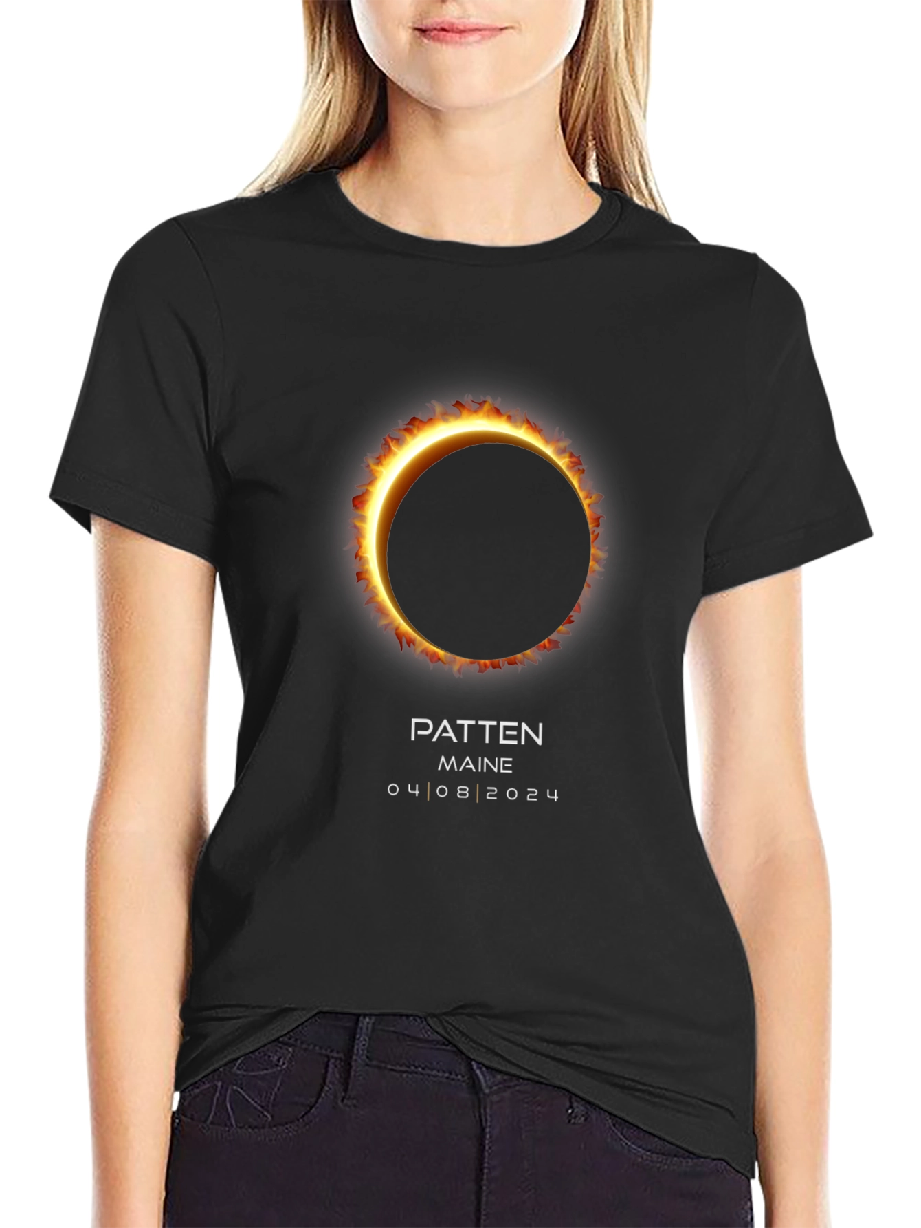 Patten Maine Eclipse 04/08/2024 T-Shirt