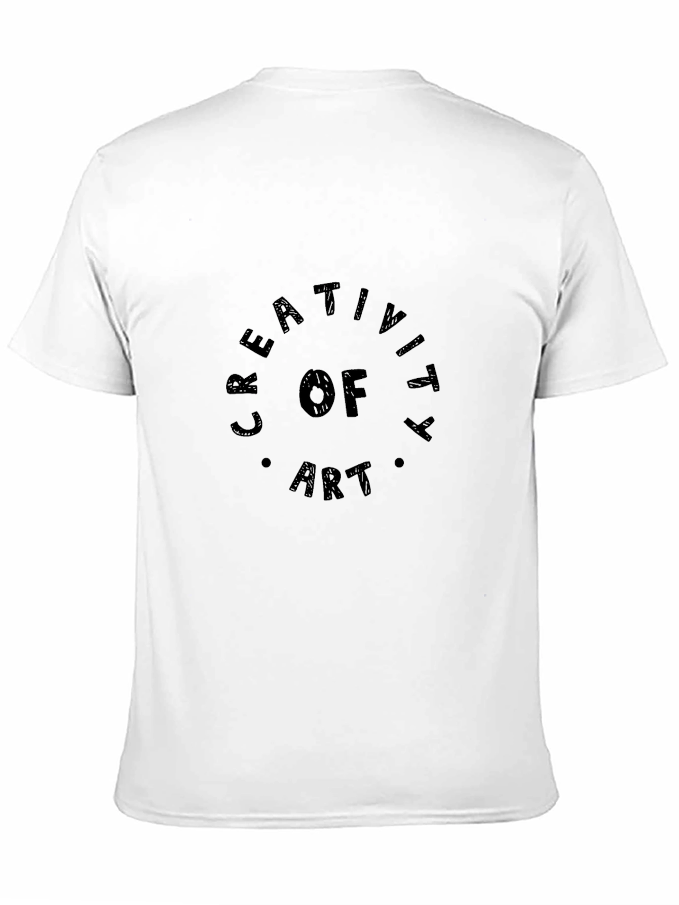 Creativity of Art Black Graphic T-Shirt