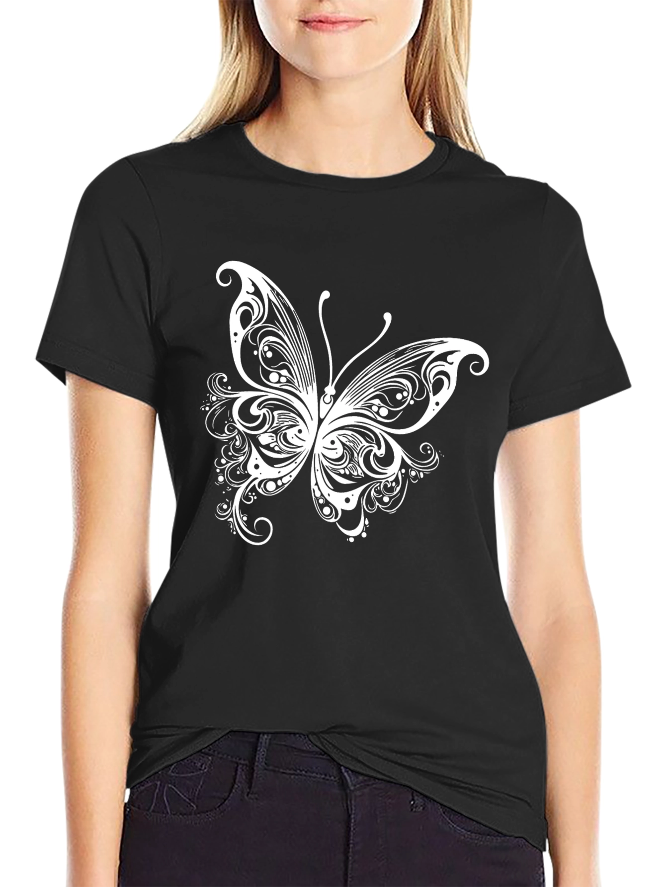 Butterfly Graphic T-Shirt