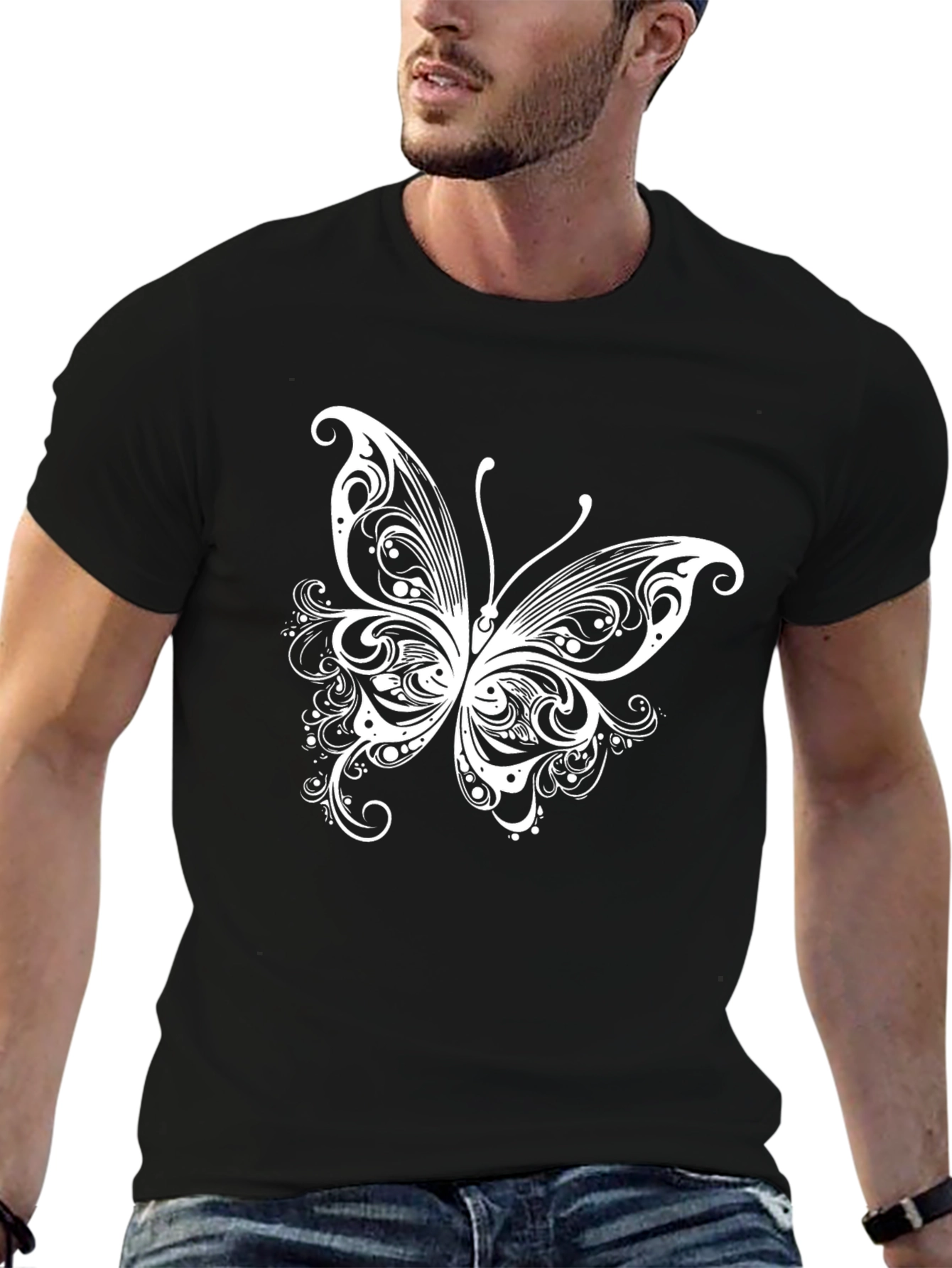 Butterfly Graphic T-Shirt