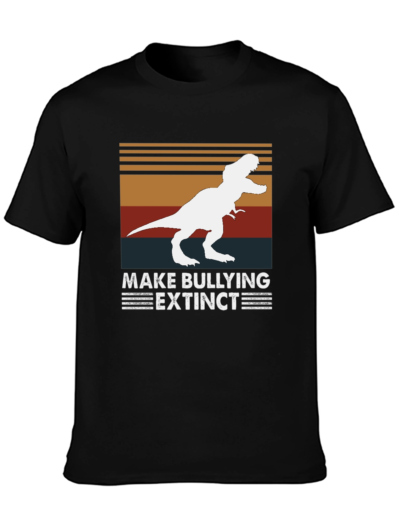 Make Bullying Extinct T-Shirt Dinosaur Tee