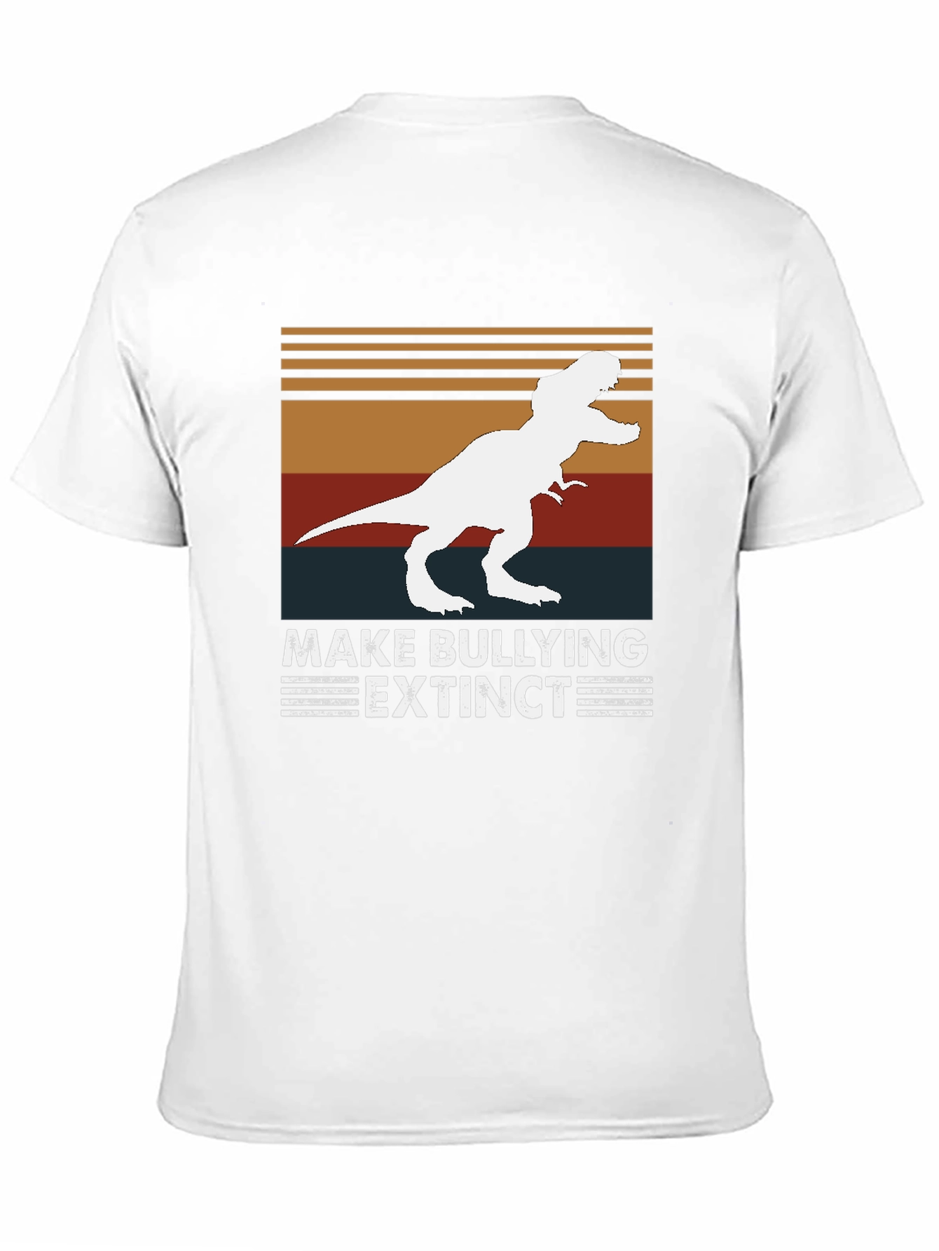 Make Bullying Extinct T-Shirt Dinosaur Tee
