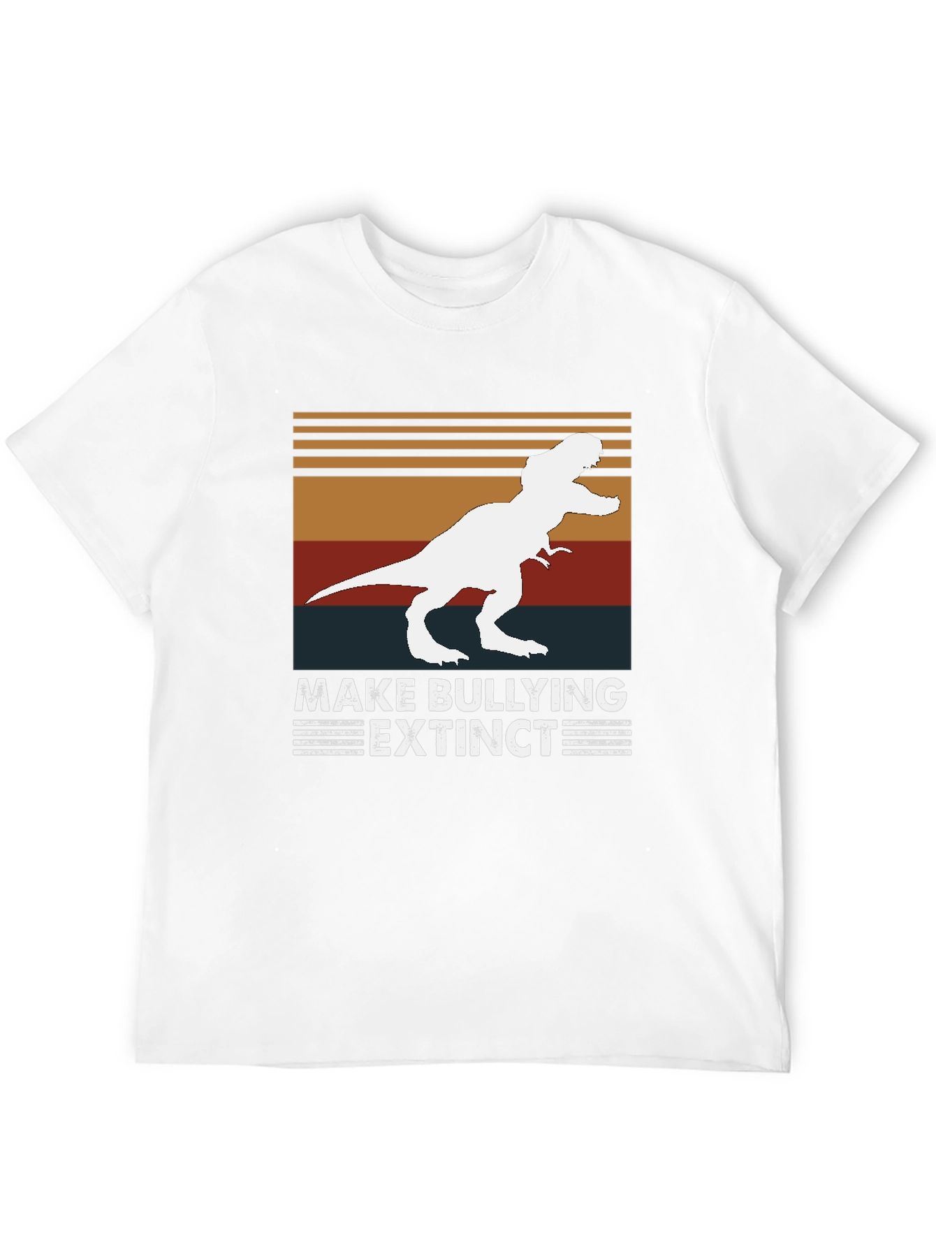 Make Bullying Extinct T-Shirt Dinosaur Tee