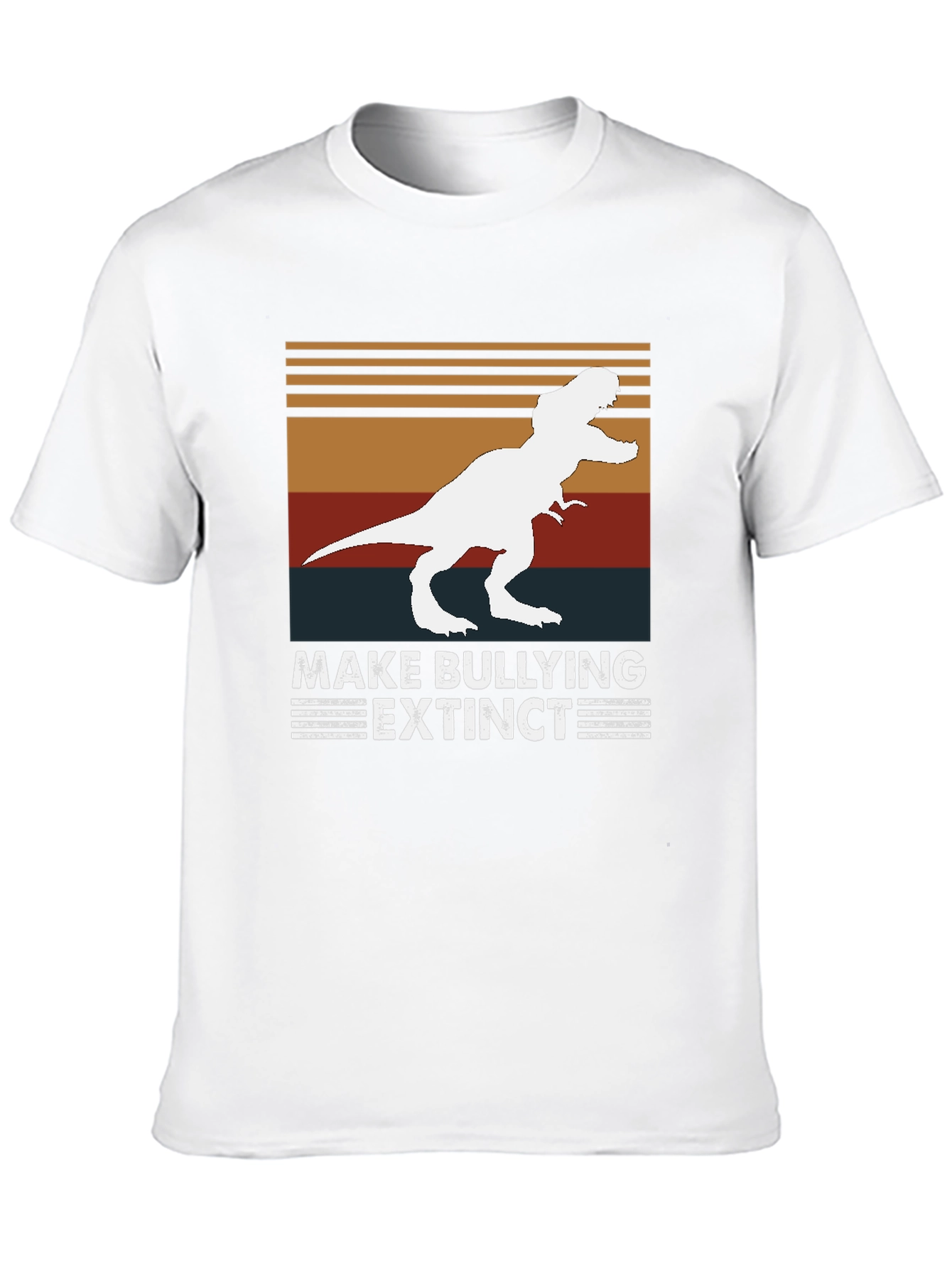 Make Bullying Extinct T-Shirt Dinosaur Tee