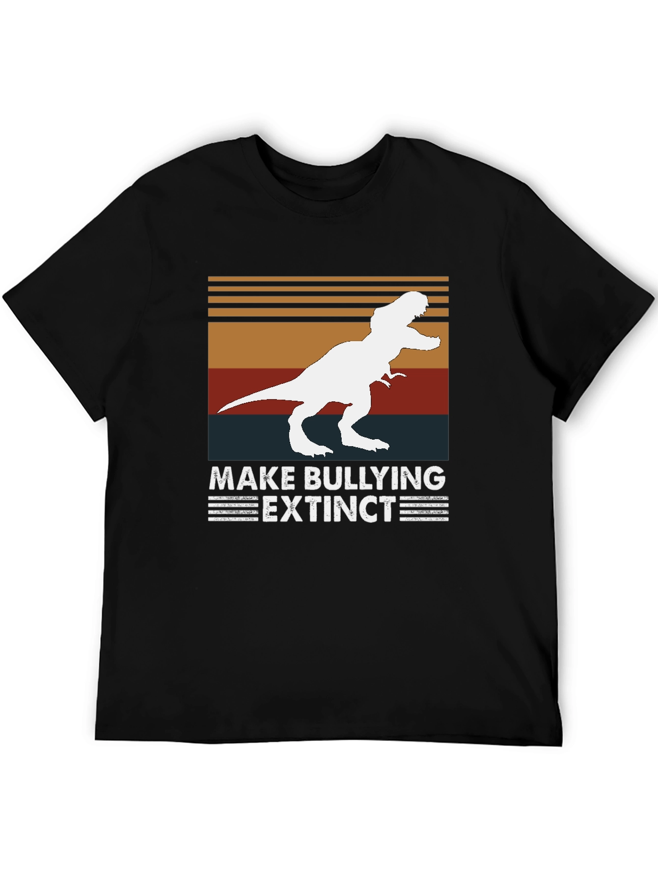 Make Bullying Extinct T-Shirt Dinosaur Tee
