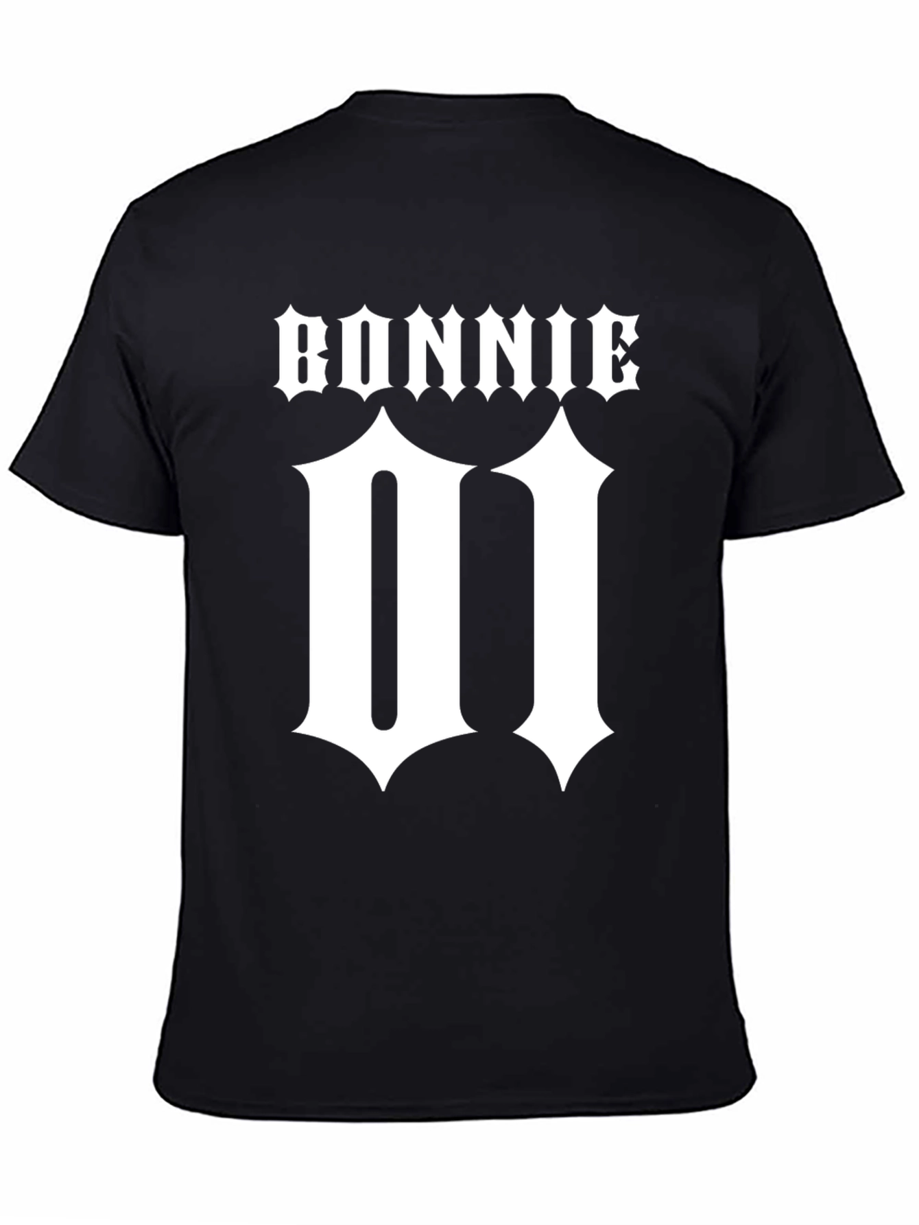 Bonnie M Black T-Shirt - Graphic Tee