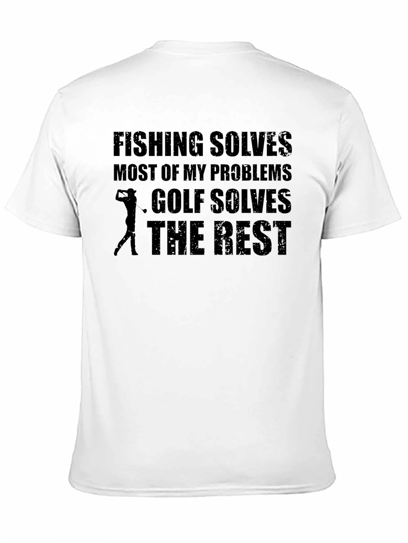 Fishing and Golf T-Shirt for Men