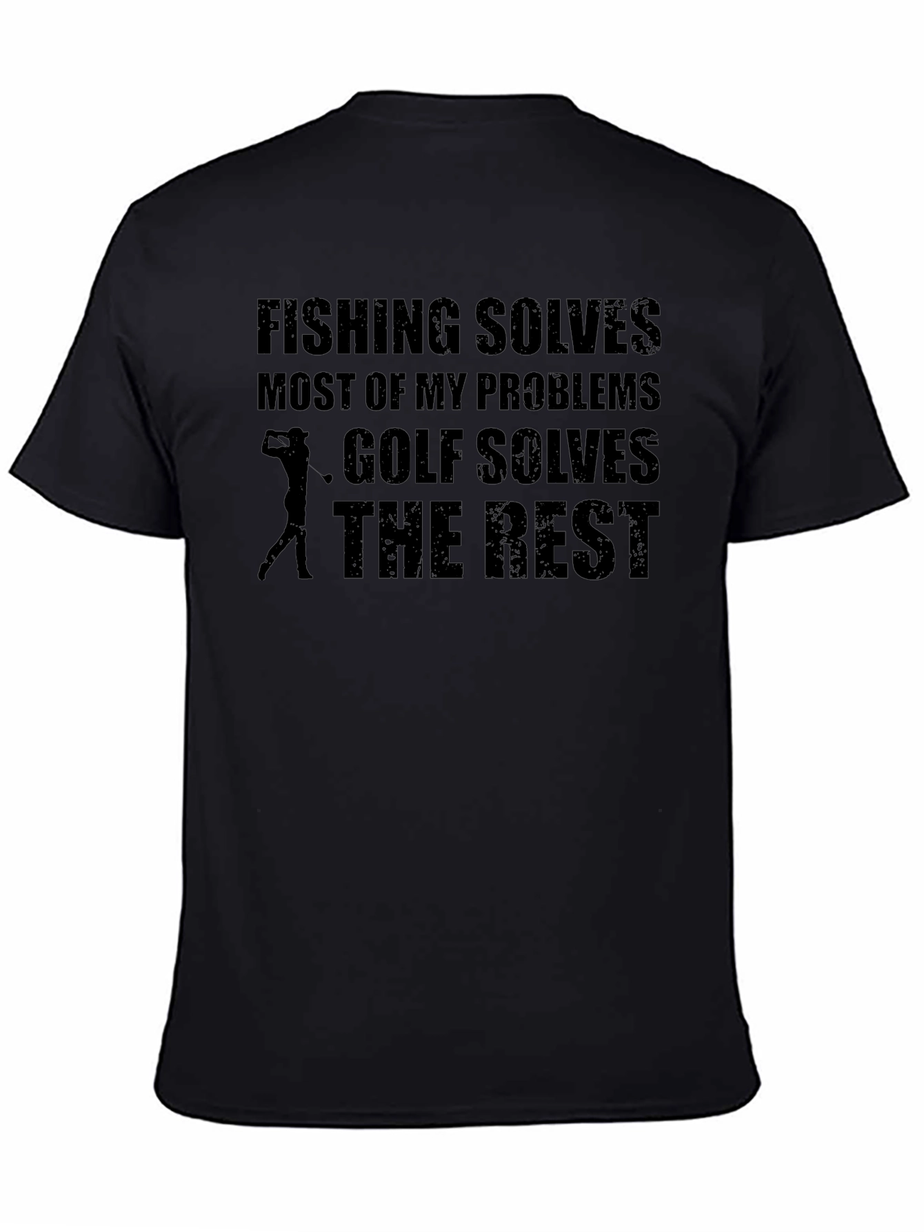 Fishing and Golf T-Shirt for Men