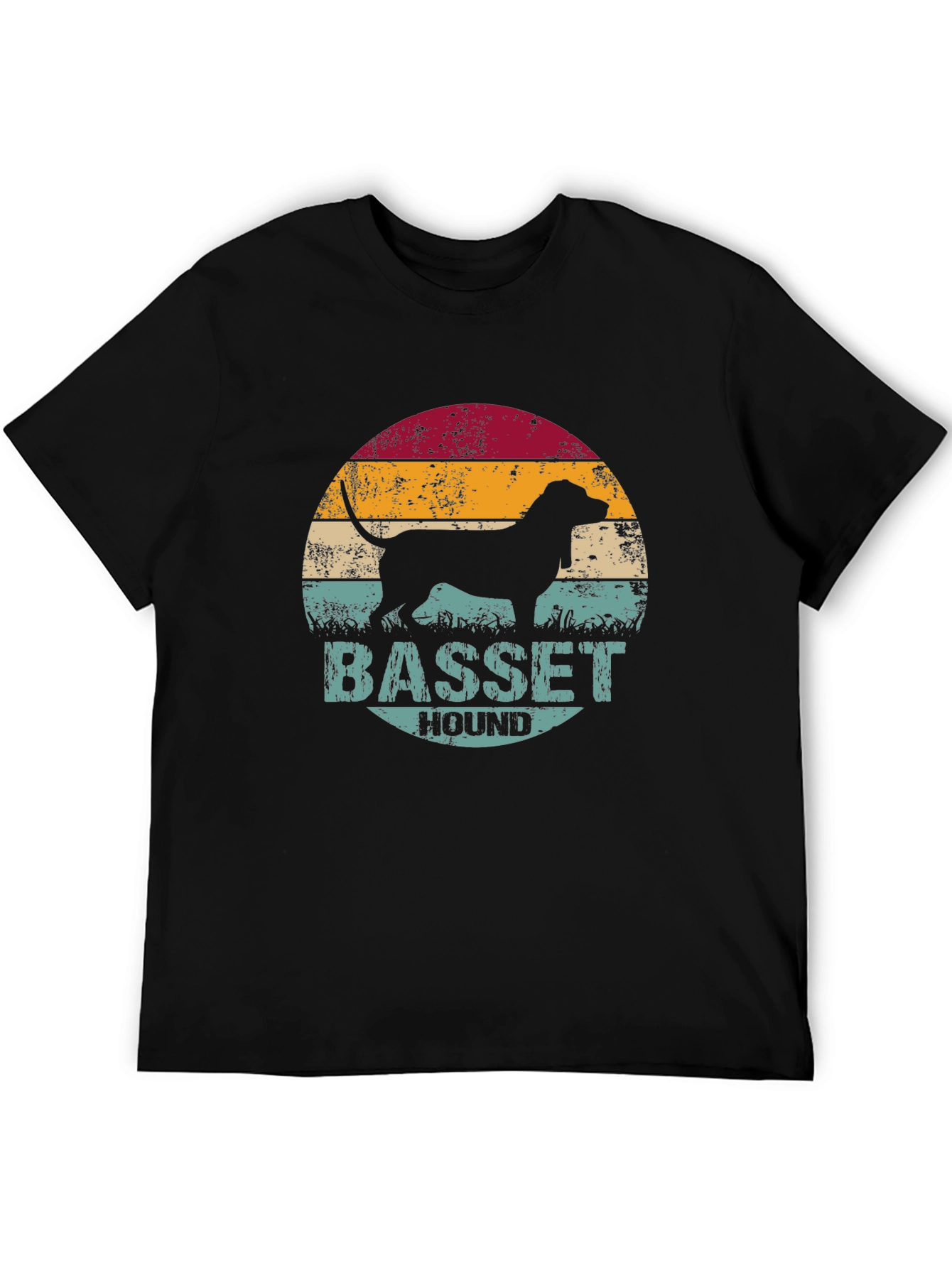 Basset Hound Dog Graphic Tee
