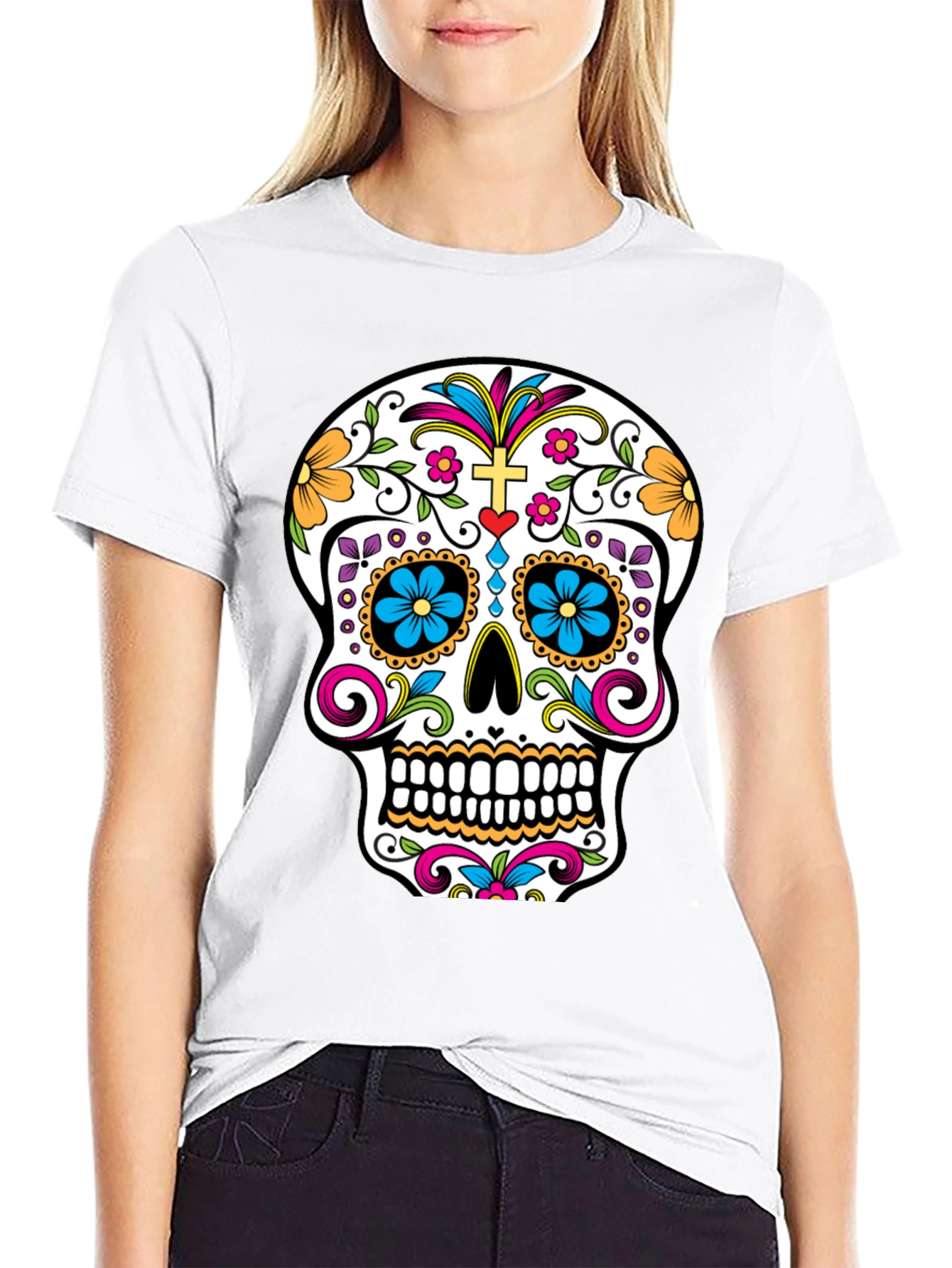 Sugar Skull T-Shirt - Day of the Dead