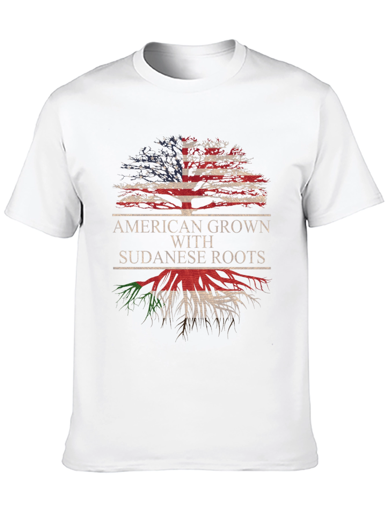 American Grown Sudanese Roots T-Shirt