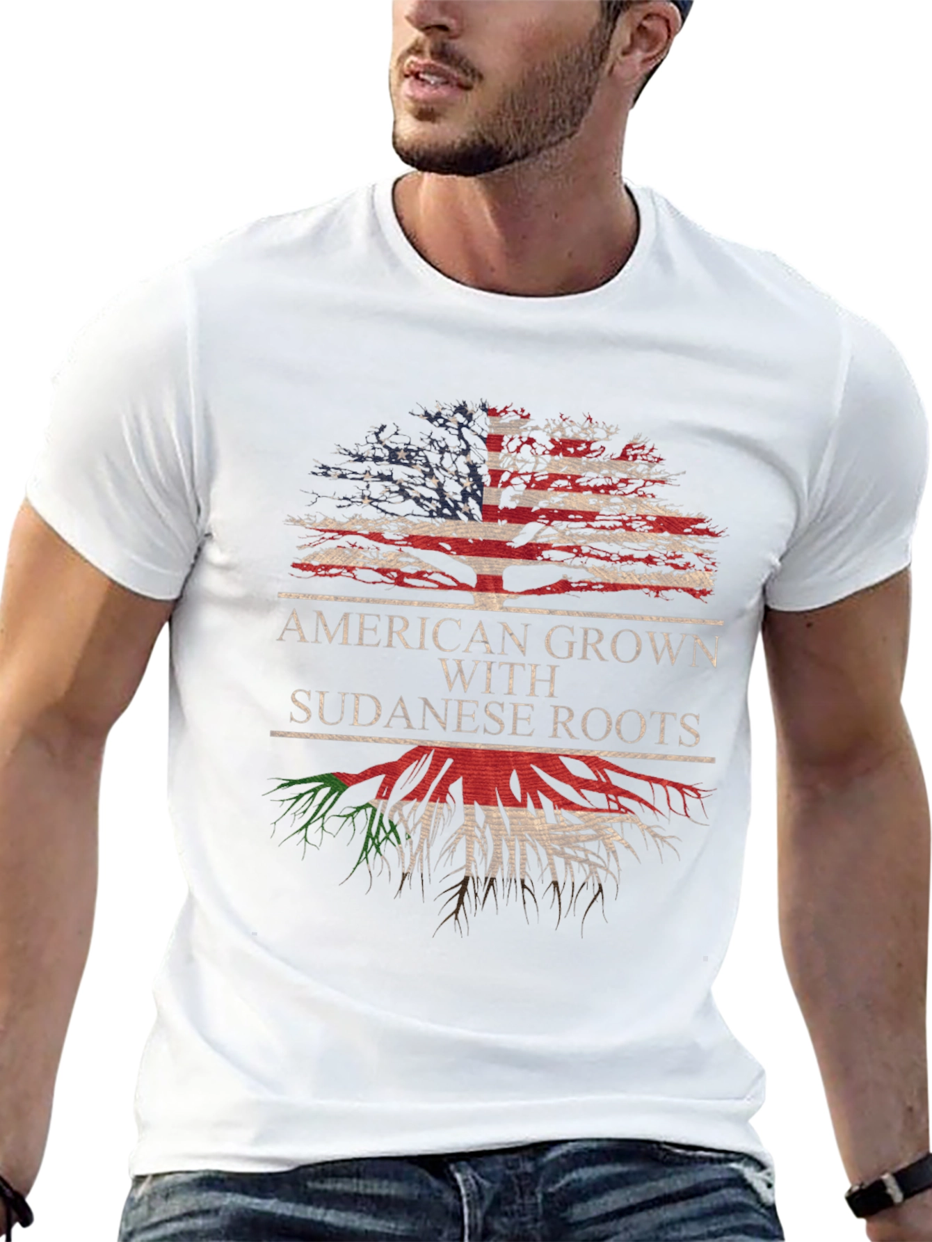 American Grown Sudanese Roots T-Shirt