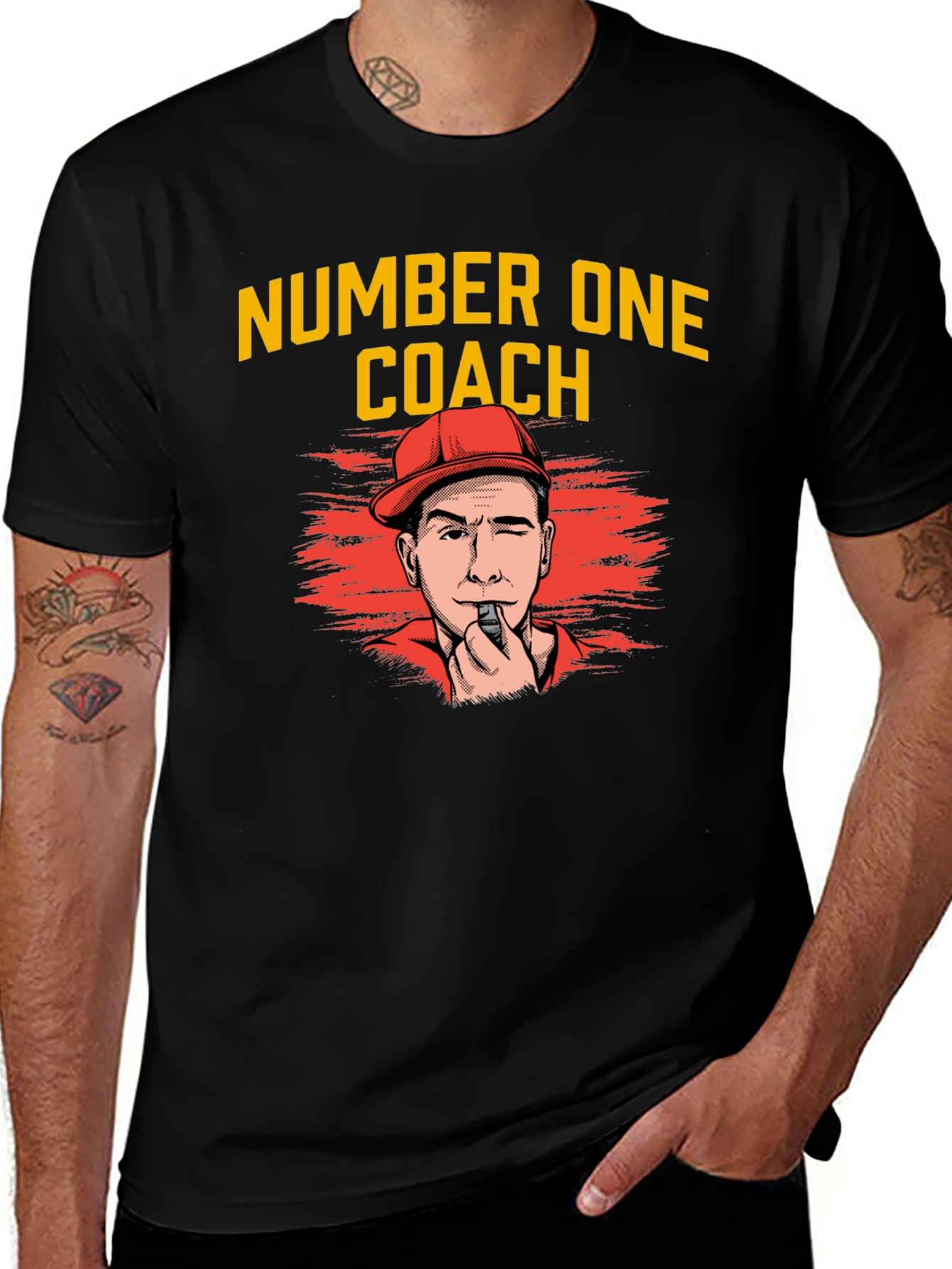 Number One Coach T-Shirt - Sports Fan Apparel