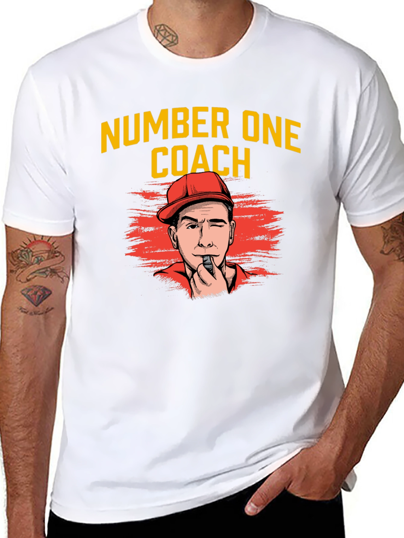 Number One Coach T-Shirt - Sports Fan Apparel