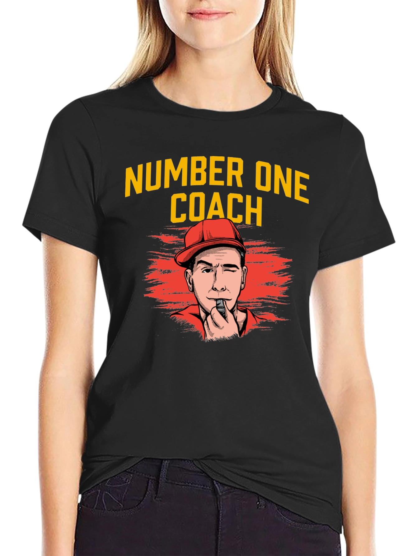 Number One Coach T-Shirt - Sports Fan Apparel