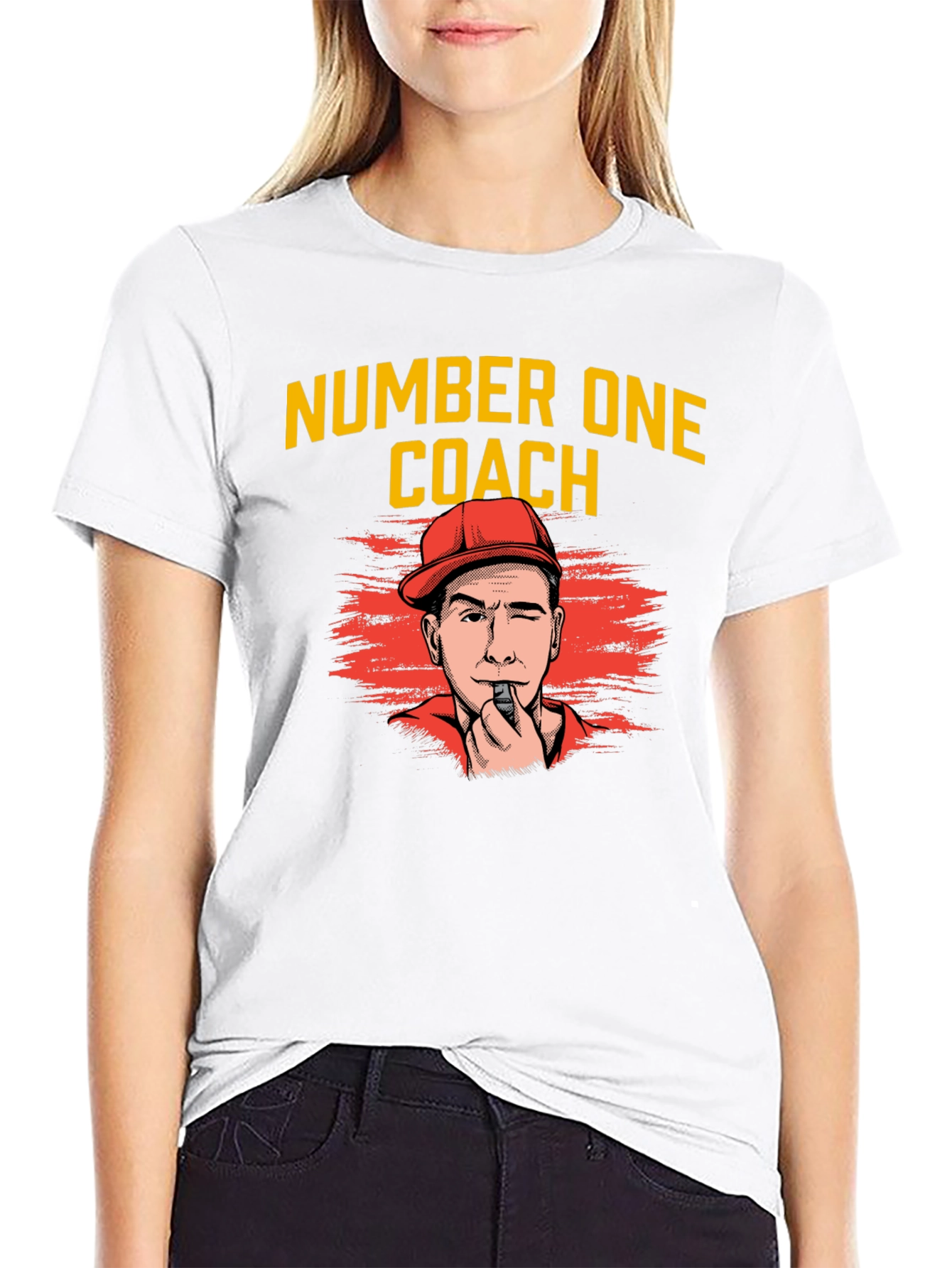Number One Coach T-Shirt - Sports Fan Apparel