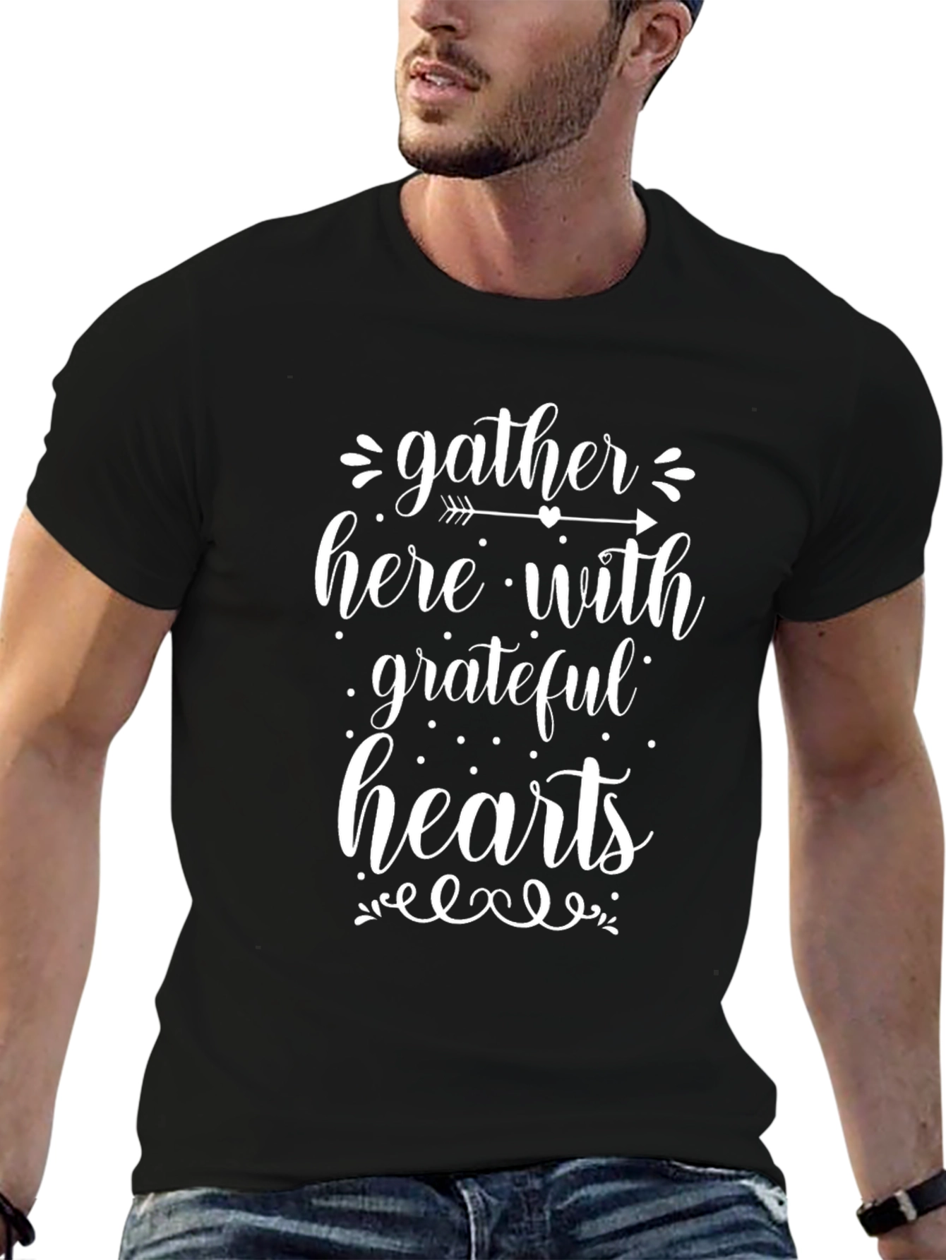Gather Here With Grateful Hearts T-Shirt