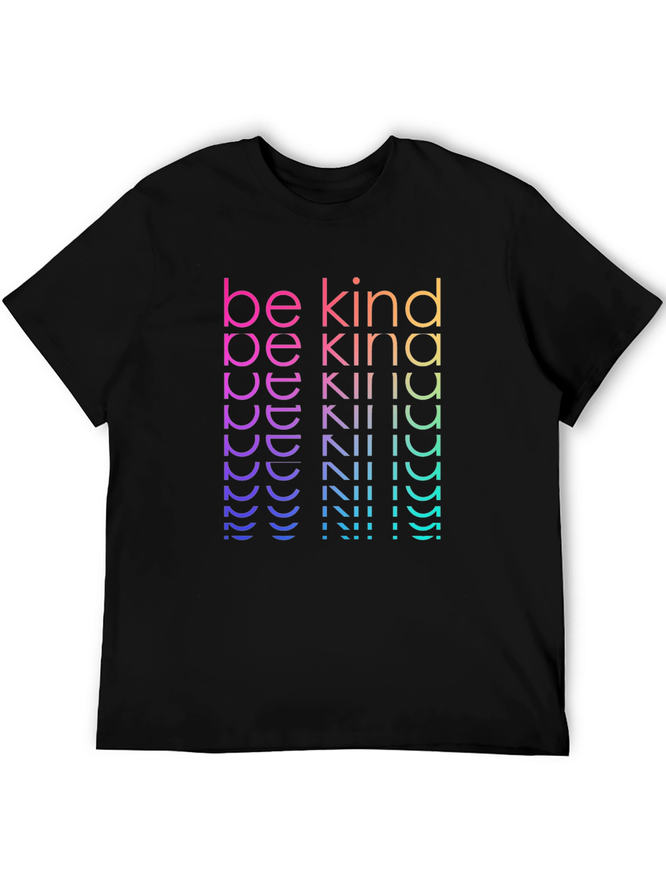 Be Kind Gradient Graphic Tee - Stylish Comfort