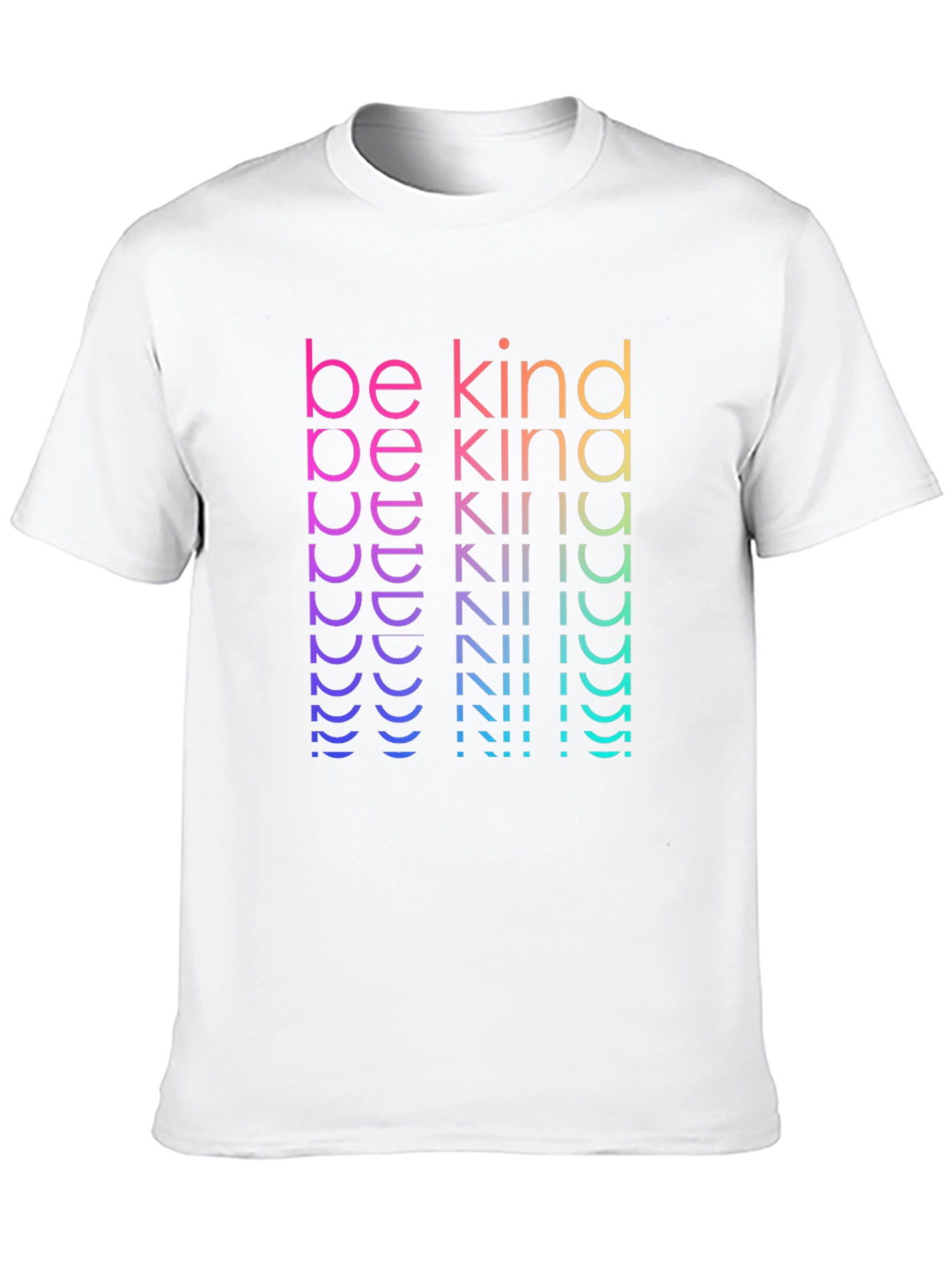 Be Kind Gradient Graphic Tee - Stylish Comfort