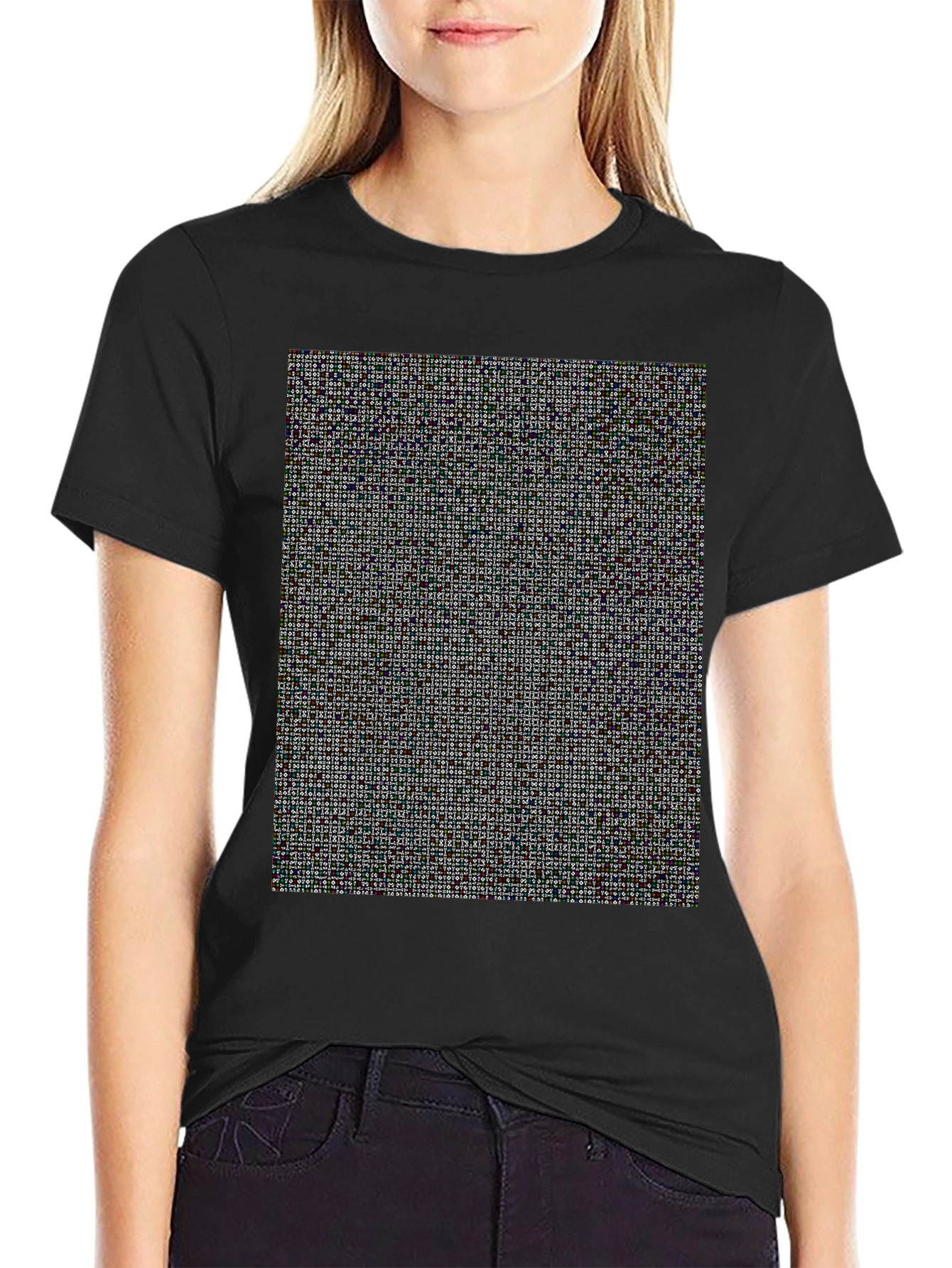 Pixel Pattern T-Shirt