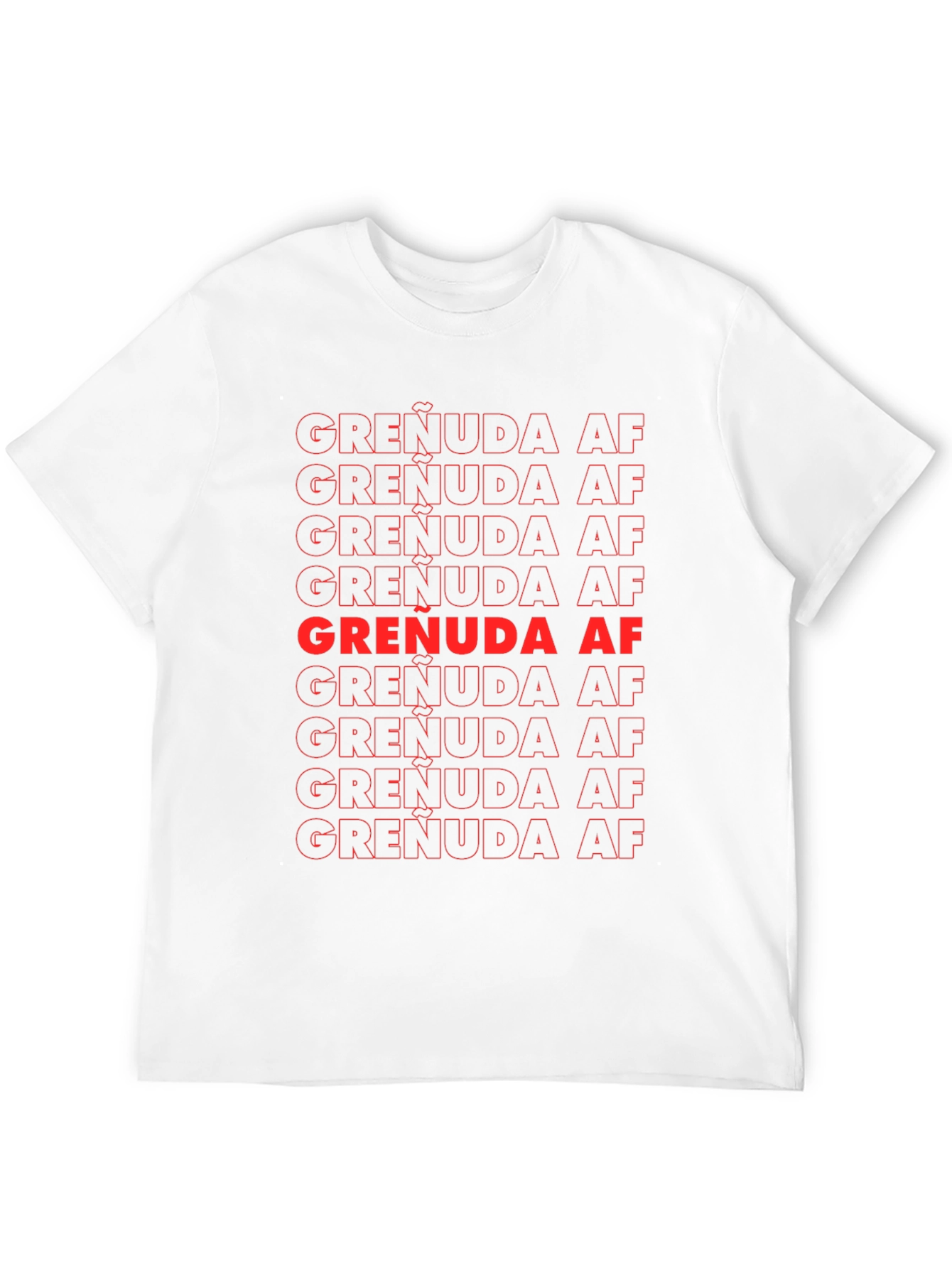Grenuda AF T-Shirt - Bold Graphic Tee