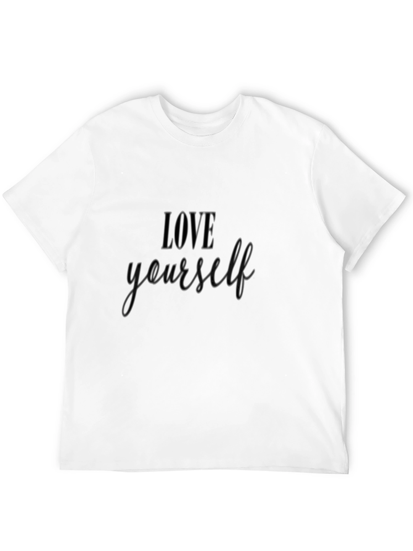 Love Yourself Graphic Tee - Black