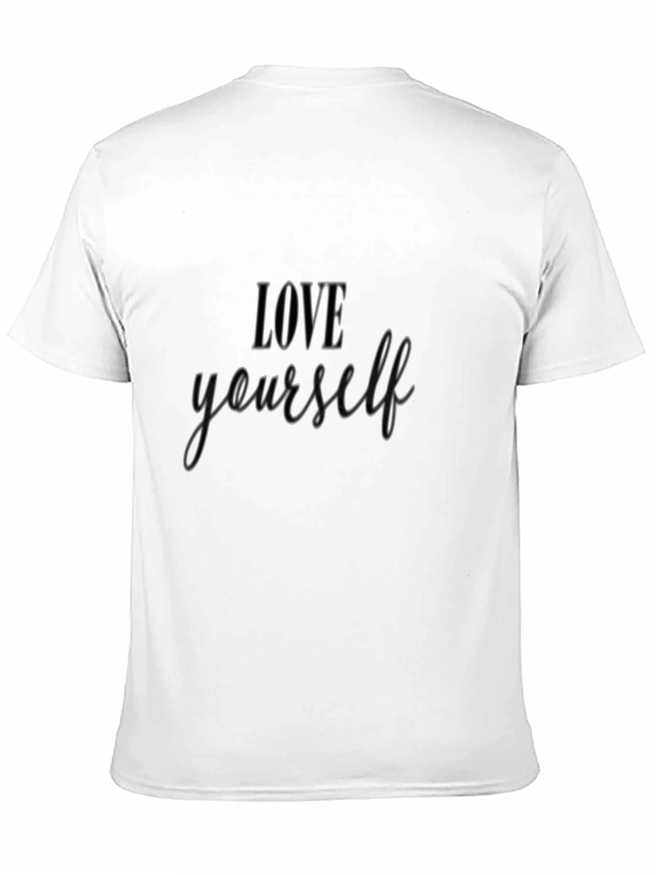 Love Yourself Graphic Tee - Black