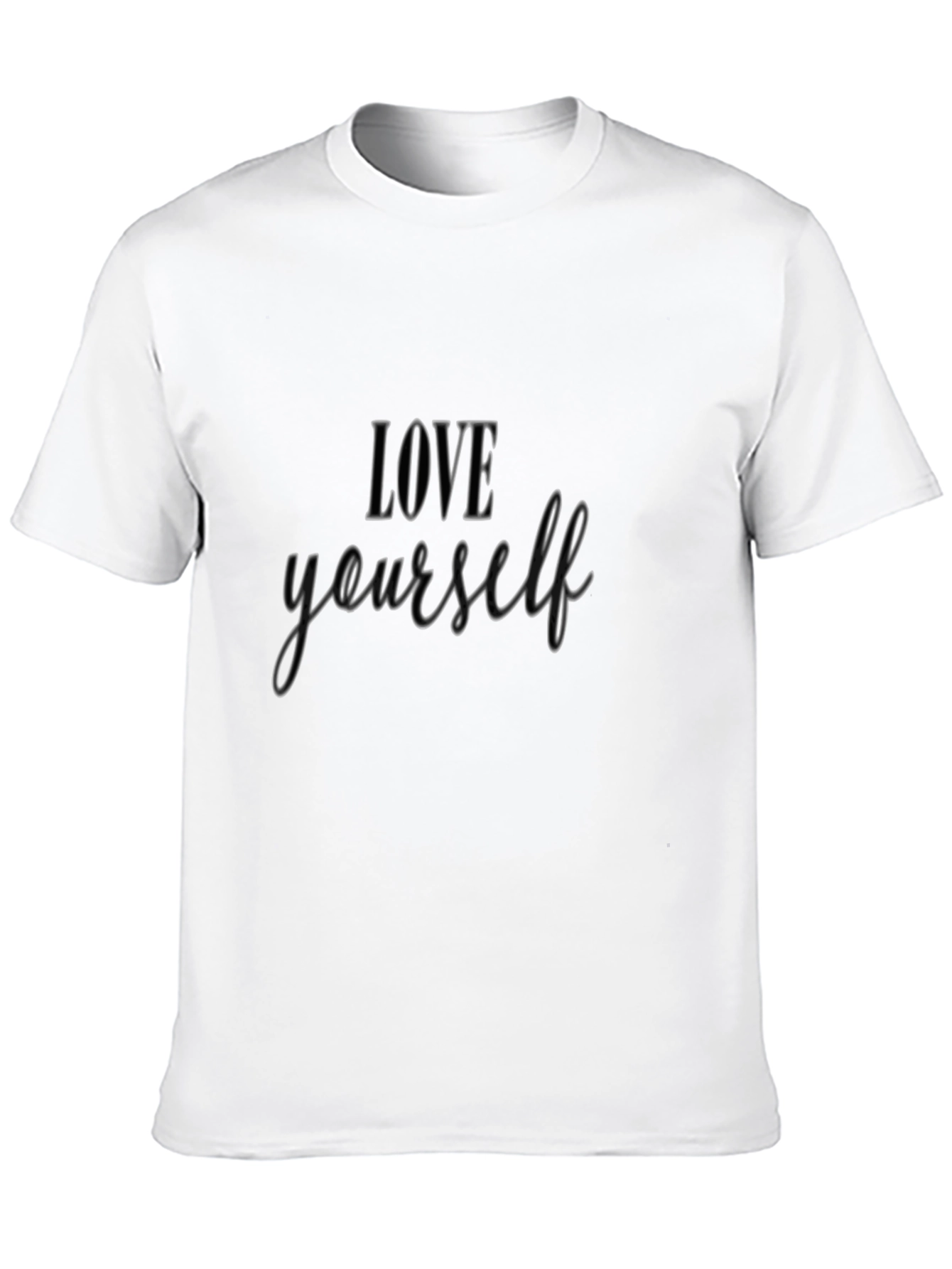 Love Yourself Graphic Tee - Black