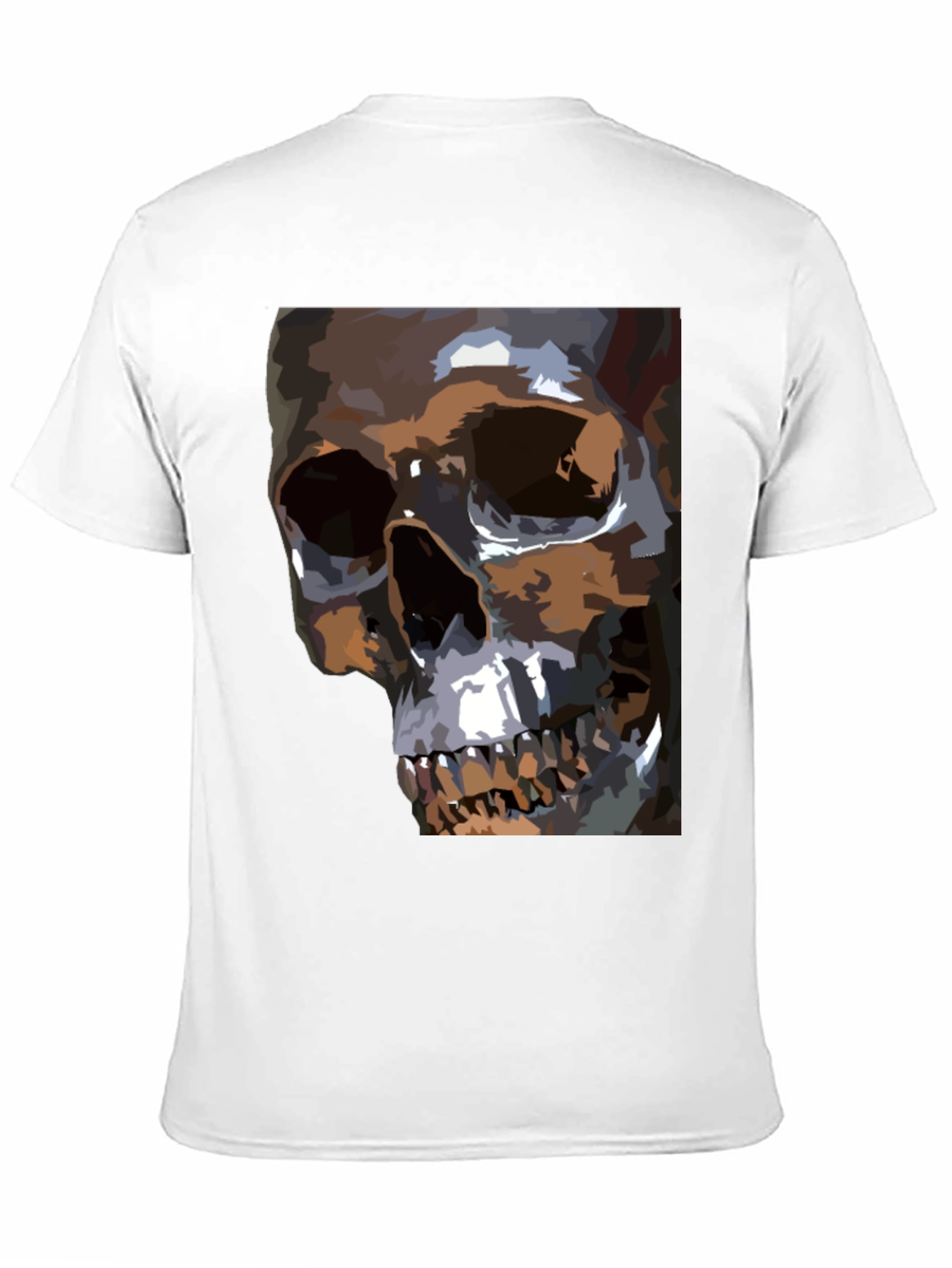 Skull Graphic T-Shirt - Mens Black Tee