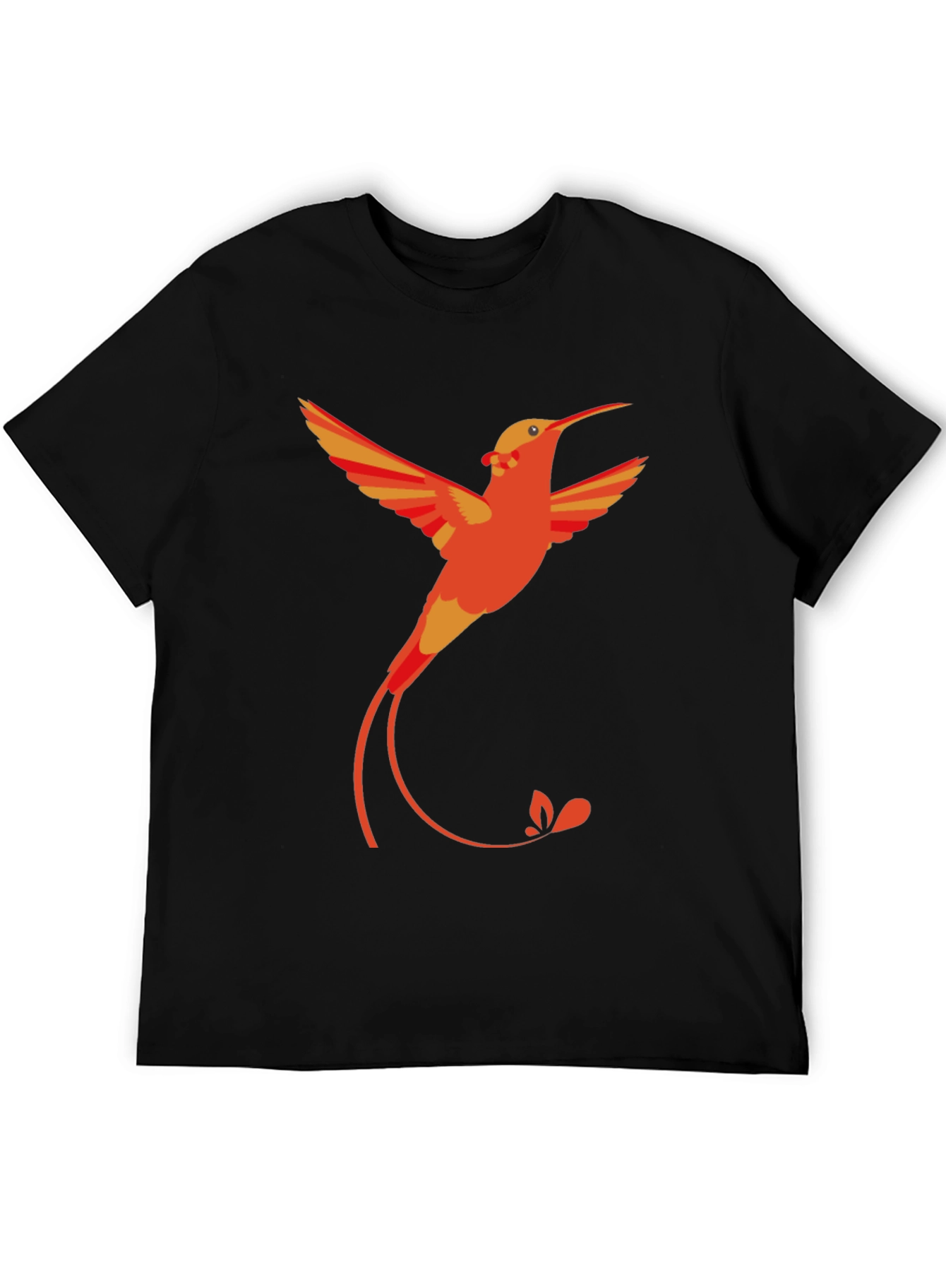 Hummingbird Graphic Print T-Shirt