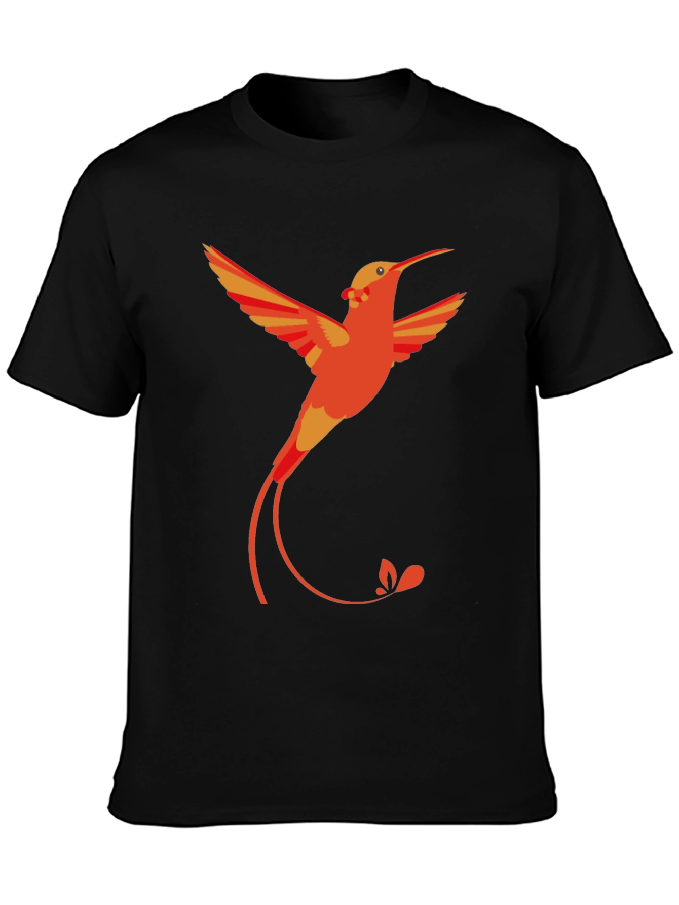 Hummingbird Graphic Print T-Shirt