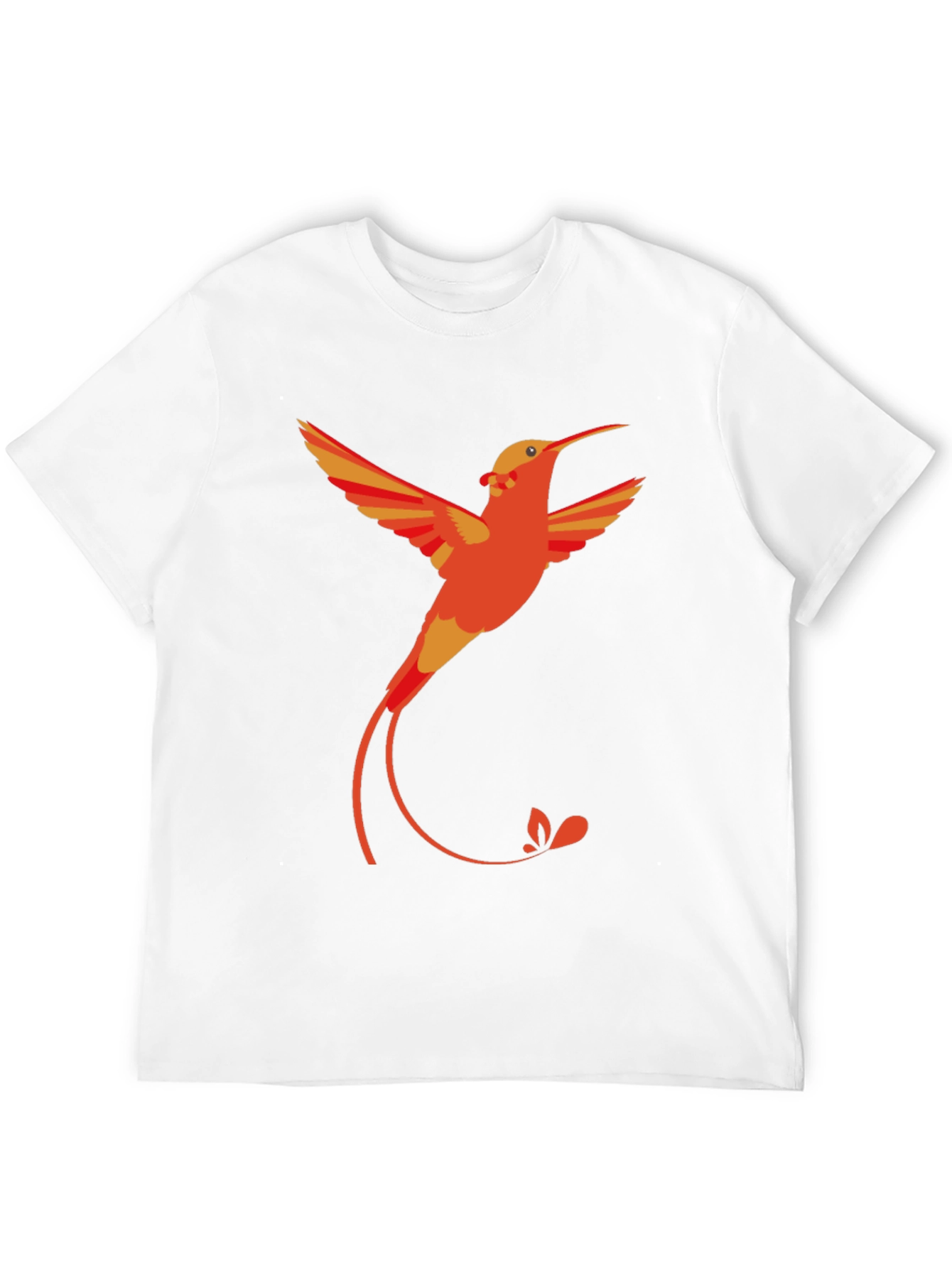 Hummingbird Graphic Print T-Shirt