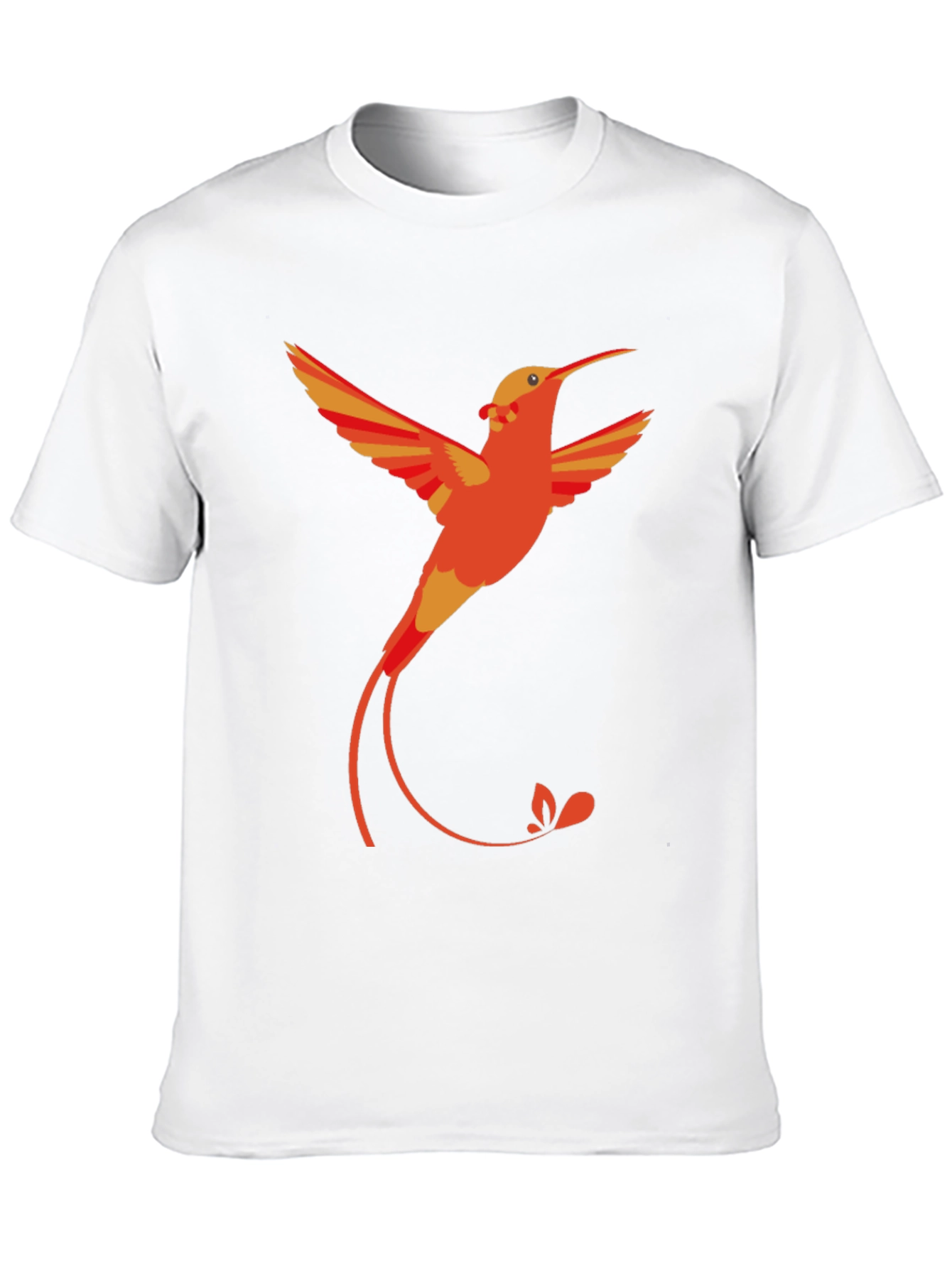 Hummingbird Graphic Print T-Shirt