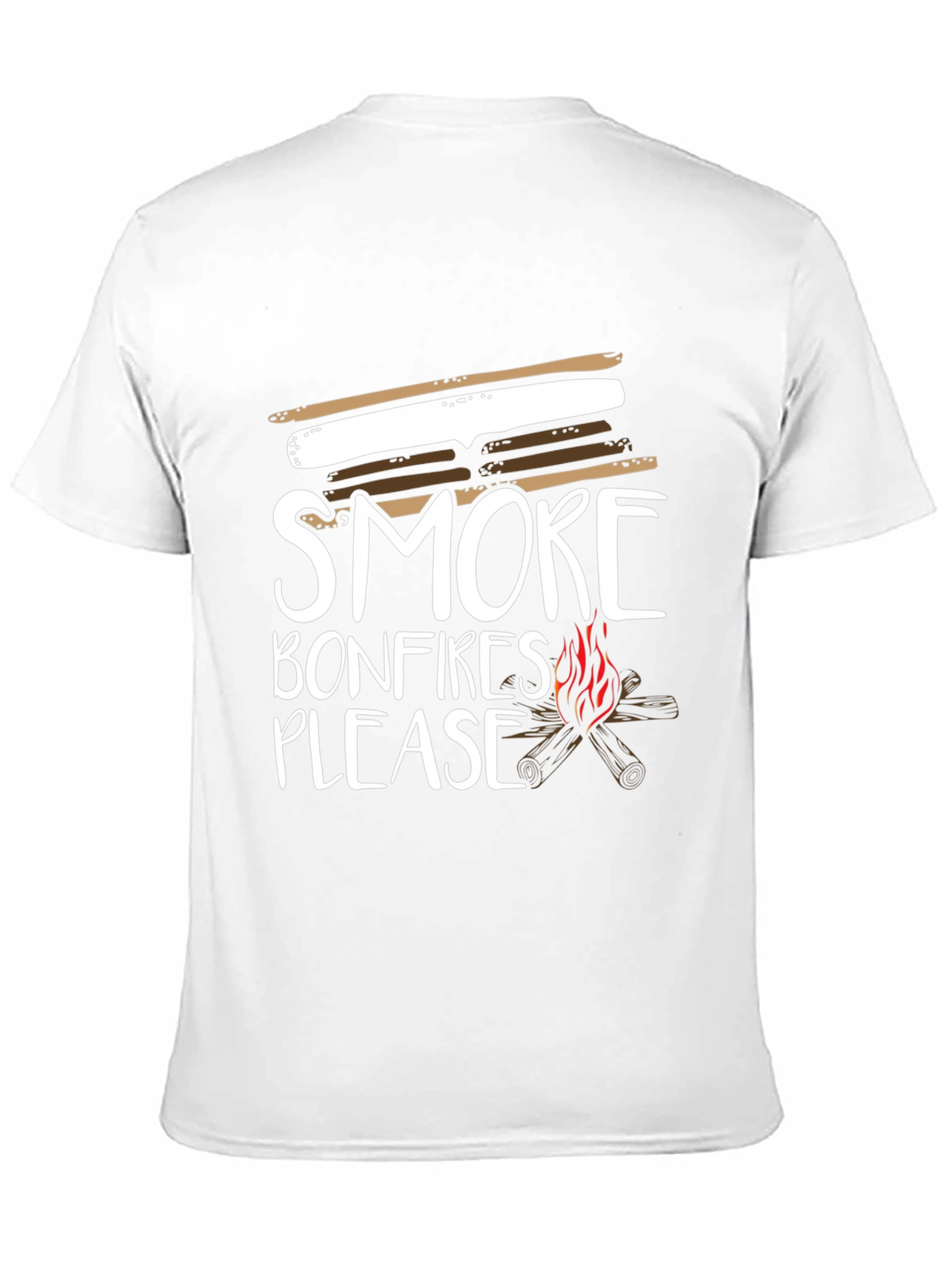 Smore Bonfires Please Graphic T-Shirt