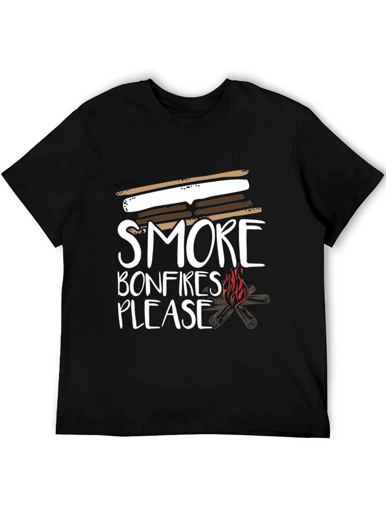 Smore Bonfires Please Graphic T-Shirt
