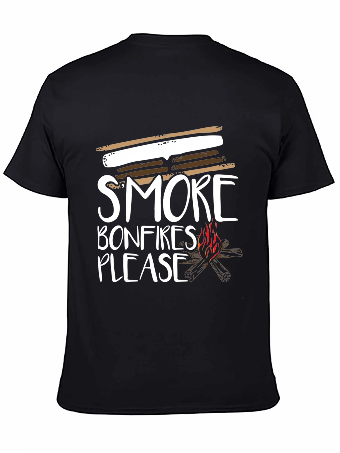 Smore Bonfires Please Graphic T-Shirt